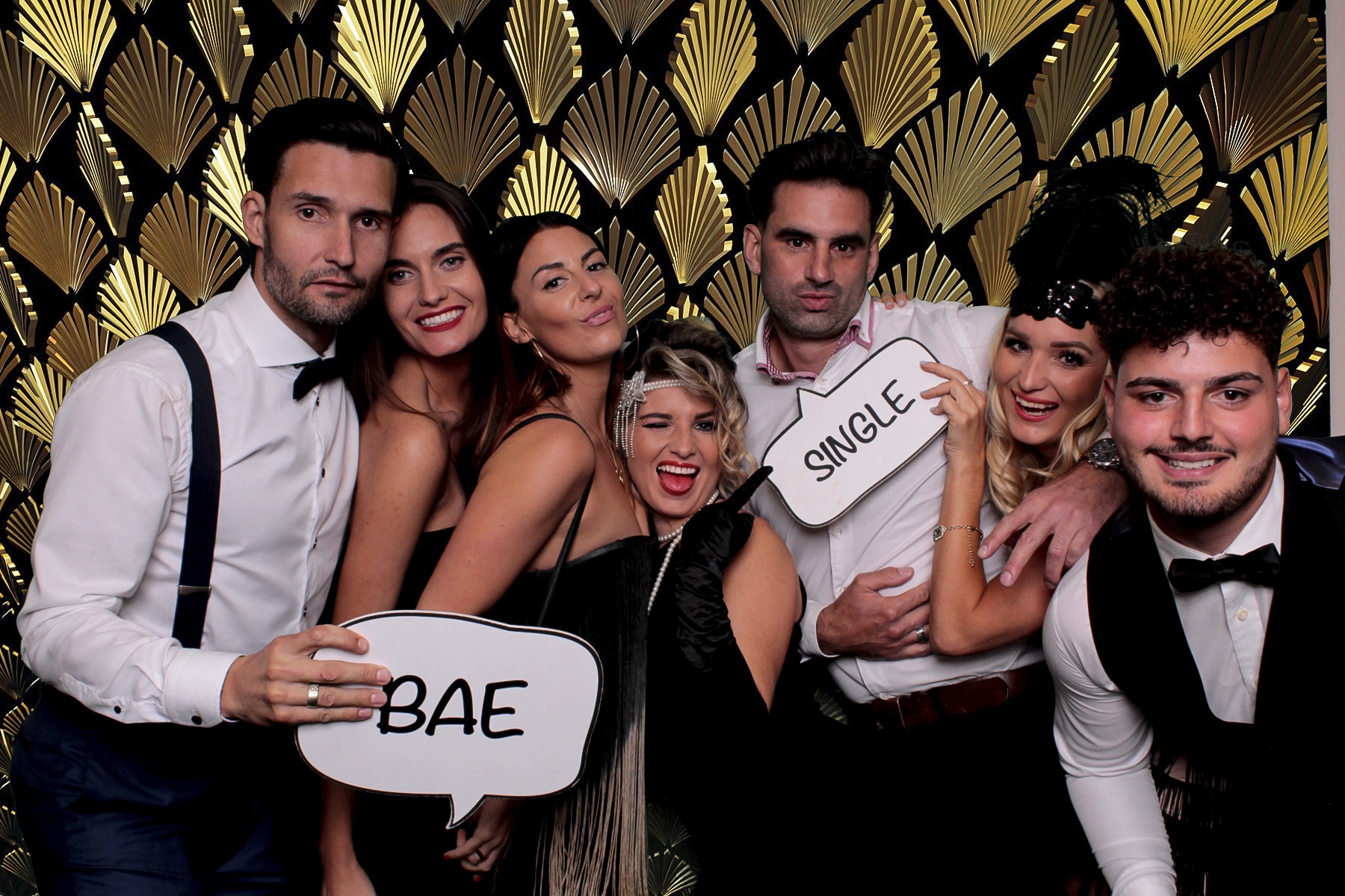 Mickys 30th Gatsby Party - Green Screen  | View more photos from the event at gallery.freshbooths.com/u/FreshBooths/Mickys-30th-Gatsby-Party-Green-Screen