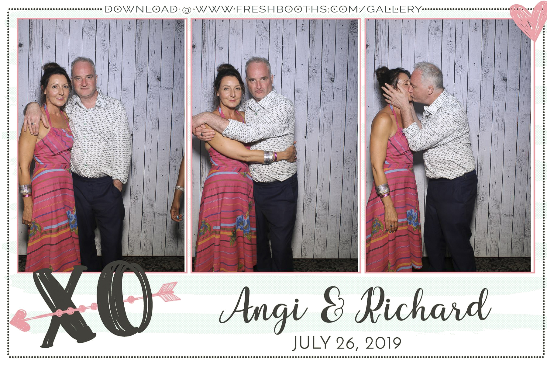 Richard & Angi’s Wedding - Selfie Mirror | View more photos from the event at gallery.freshbooths.com/u/FreshBooths/Richard-Angi’s-Wedding-Selfie-Mirror