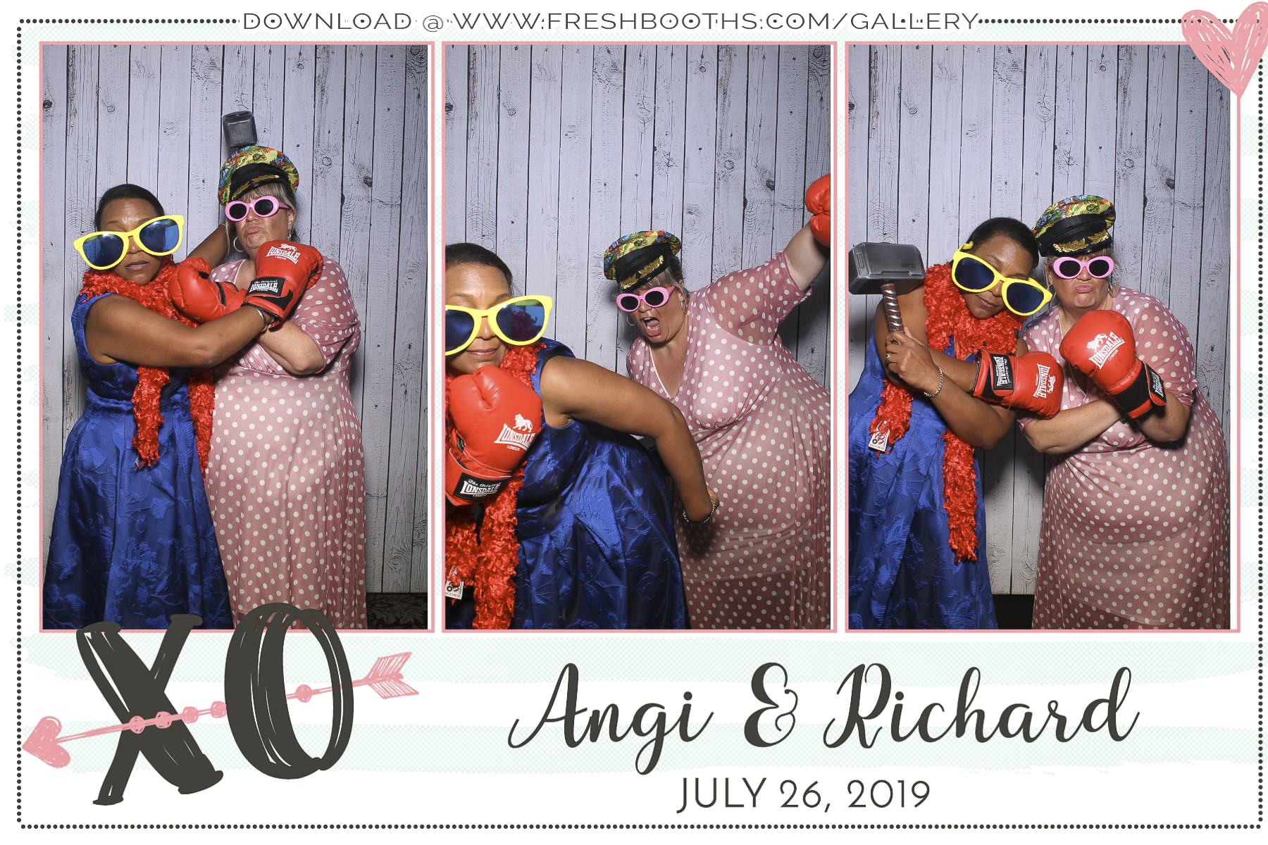 Richard & Angi’s Wedding - Selfie Mirror | View more photos from the event at gallery.freshbooths.com/u/FreshBooths/Richard-Angi’s-Wedding-Selfie-Mirror