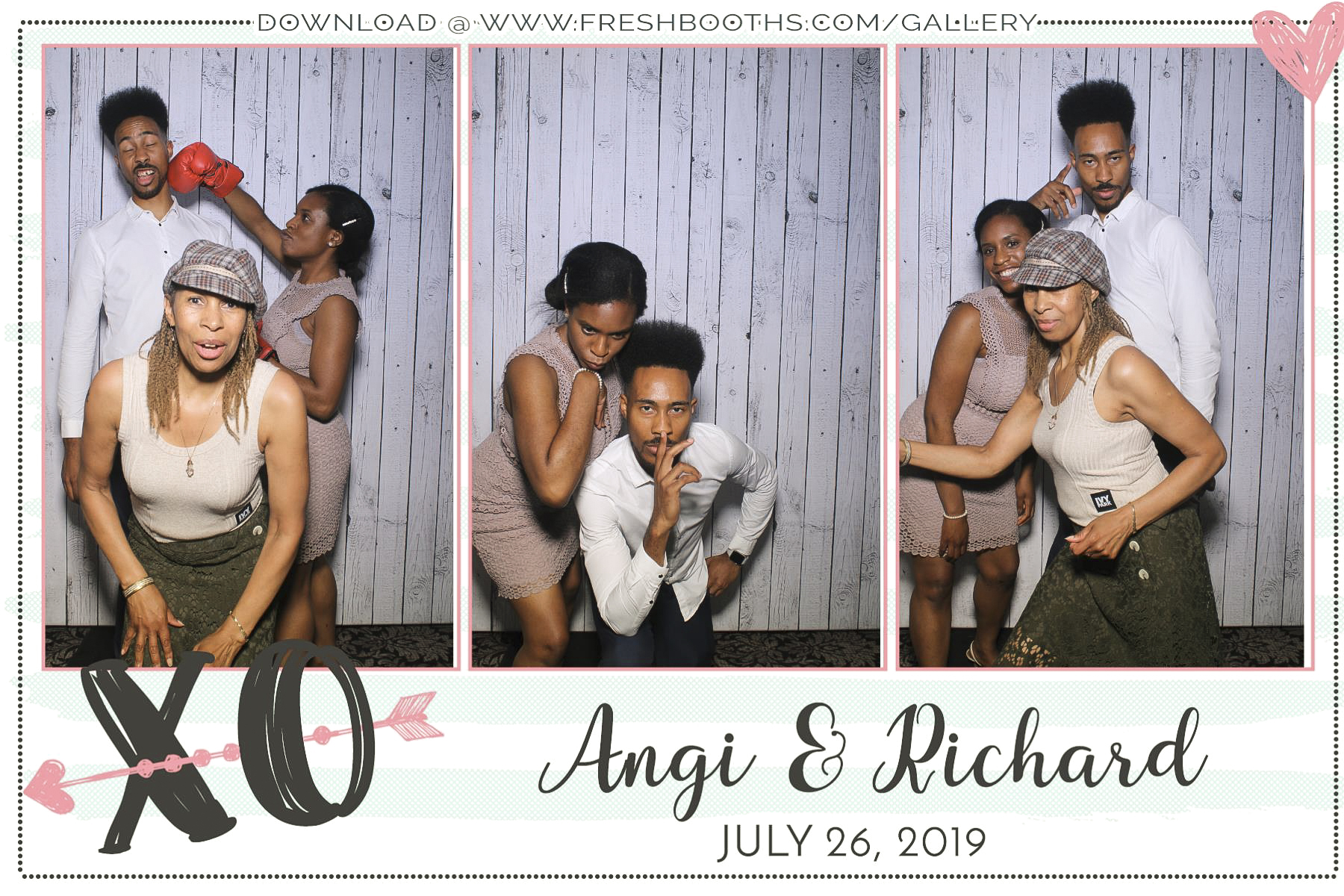 Richard & Angi’s Wedding - Selfie Mirror | View more photos from the event at gallery.freshbooths.com/u/FreshBooths/Richard-Angi’s-Wedding-Selfie-Mirror