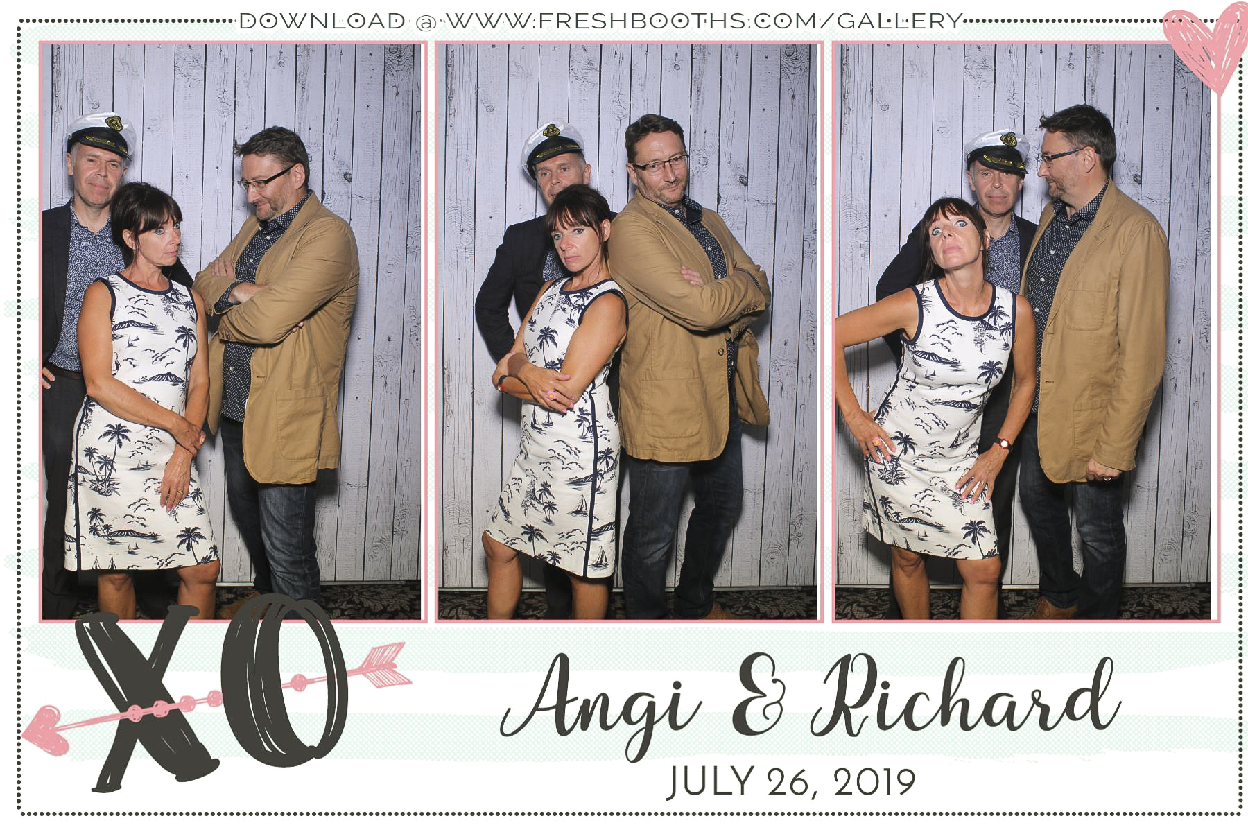Richard & Angi’s Wedding - Selfie Mirror | View more photos from the event at gallery.freshbooths.com/u/FreshBooths/Richard-Angi’s-Wedding-Selfie-Mirror