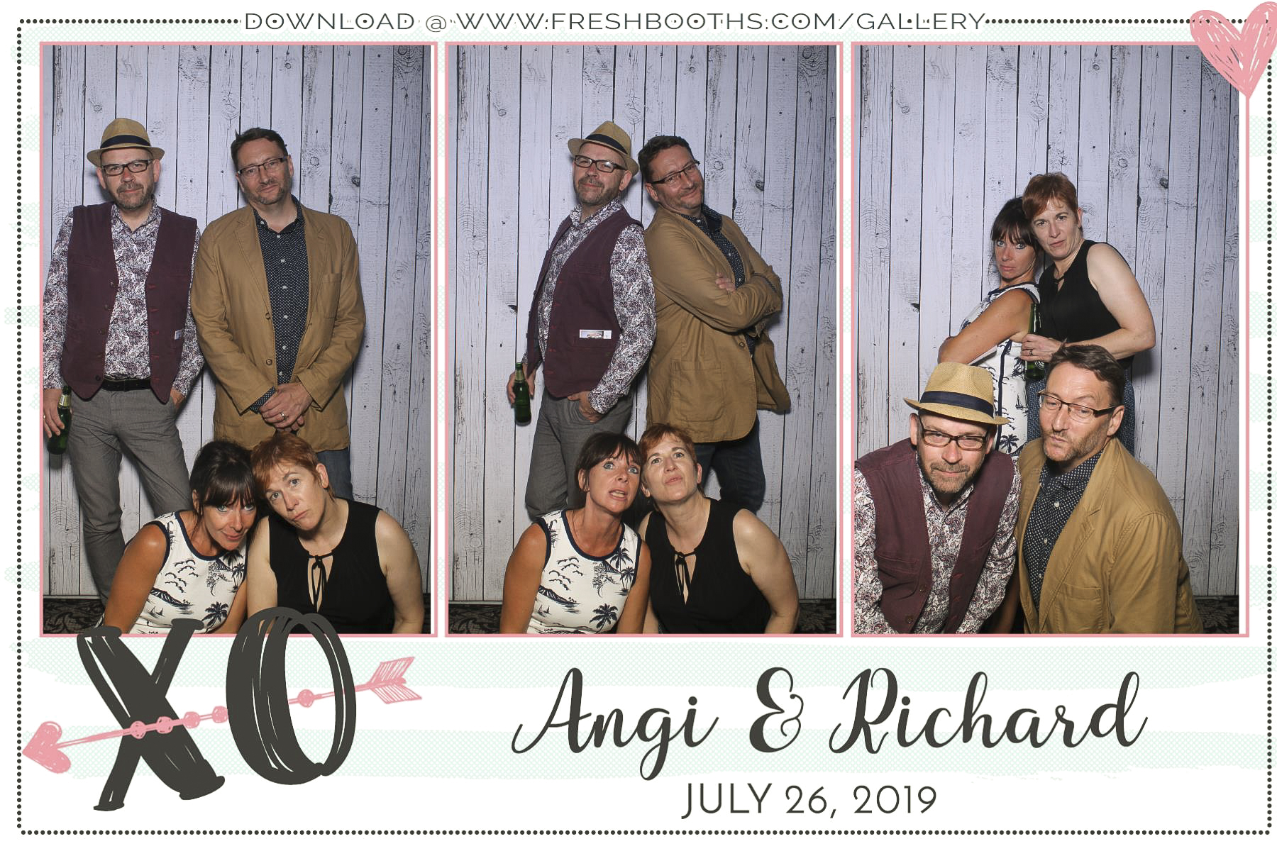 Richard & Angi’s Wedding - Selfie Mirror | View more photos from the event at gallery.freshbooths.com/u/FreshBooths/Richard-Angi’s-Wedding-Selfie-Mirror