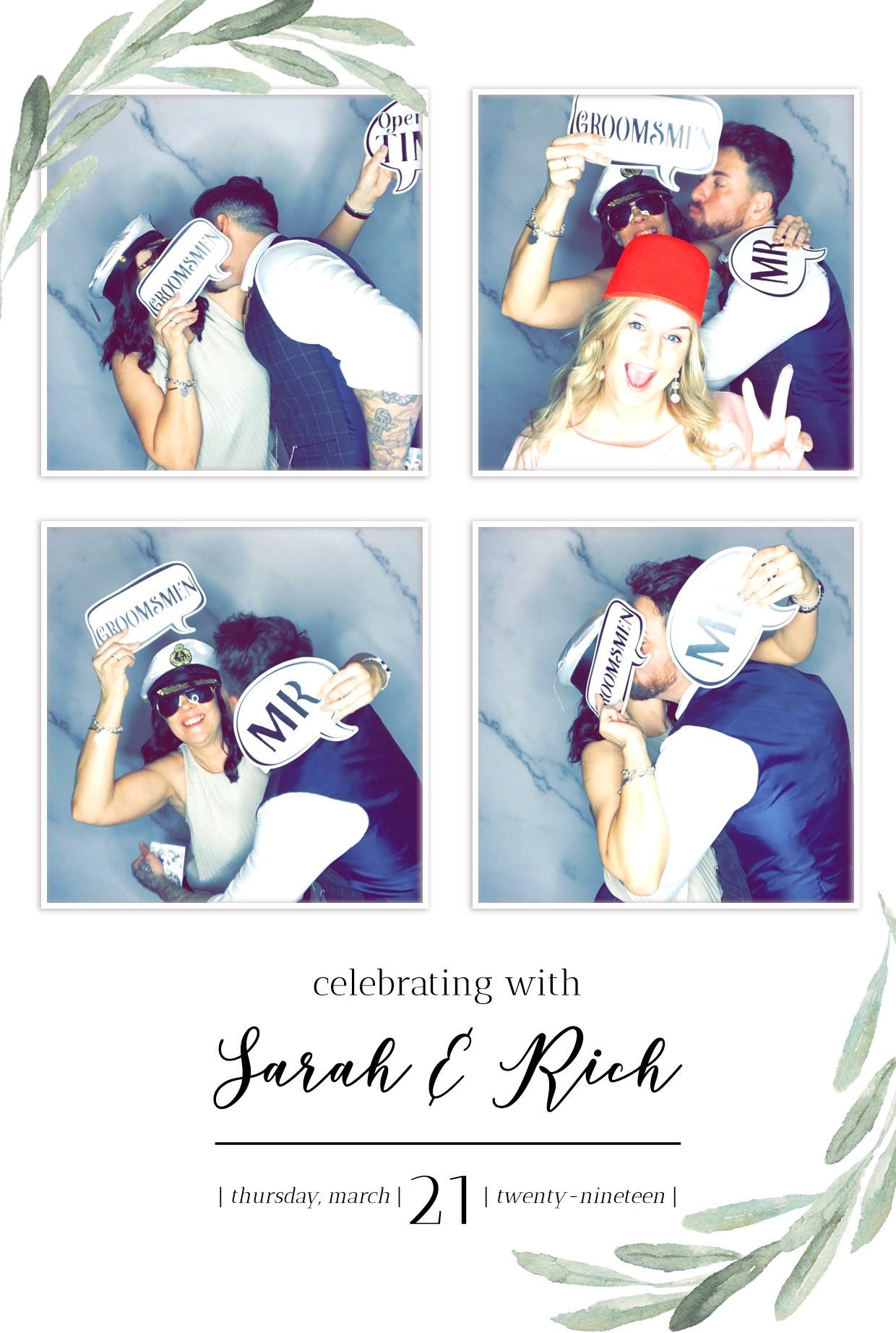 Richard and Sarah's Wedding - GIF Station | View more photos from the event at gallery.freshbooths.com/u/FreshBooths/Richard-and-Sarahs-Wedding-GIF-Station