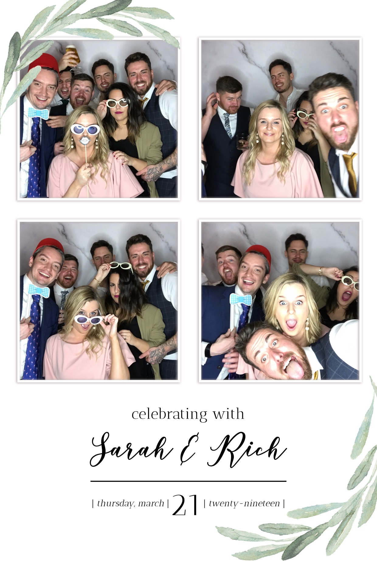 Richard and Sarah's Wedding - GIF Station | View more photos from the event at gallery.freshbooths.com/u/FreshBooths/Richard-and-Sarahs-Wedding-GIF-Station