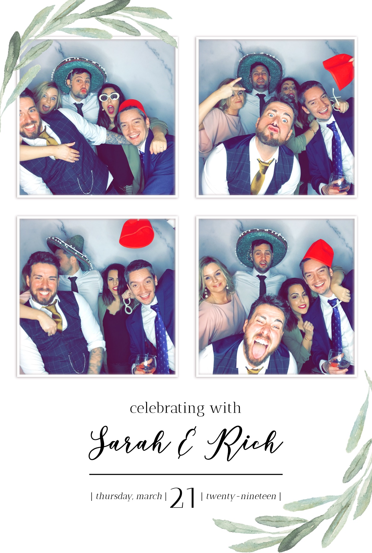 Richard and Sarah's Wedding - GIF Station | View more photos from the event at gallery.freshbooths.com/u/FreshBooths/Richard-and-Sarahs-Wedding-GIF-Station