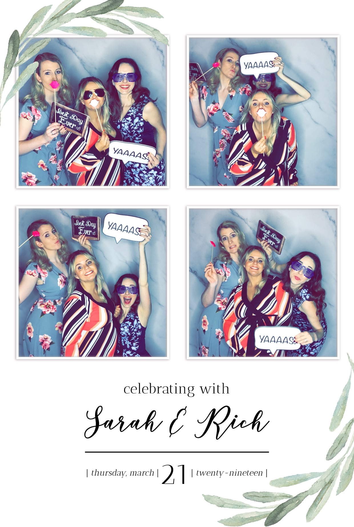 Richard and Sarah's Wedding - GIF Station | View more photos from the event at gallery.freshbooths.com/u/FreshBooths/Richard-and-Sarahs-Wedding-GIF-Station