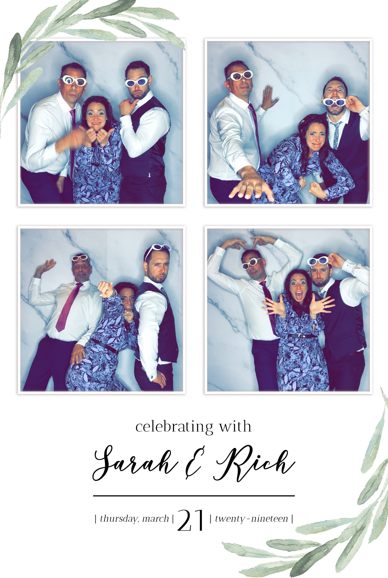 Richard and Sarah's Wedding - GIF Station | View more photos from the event at gallery.freshbooths.com/u/FreshBooths/Richard-and-Sarahs-Wedding-GIF-Station