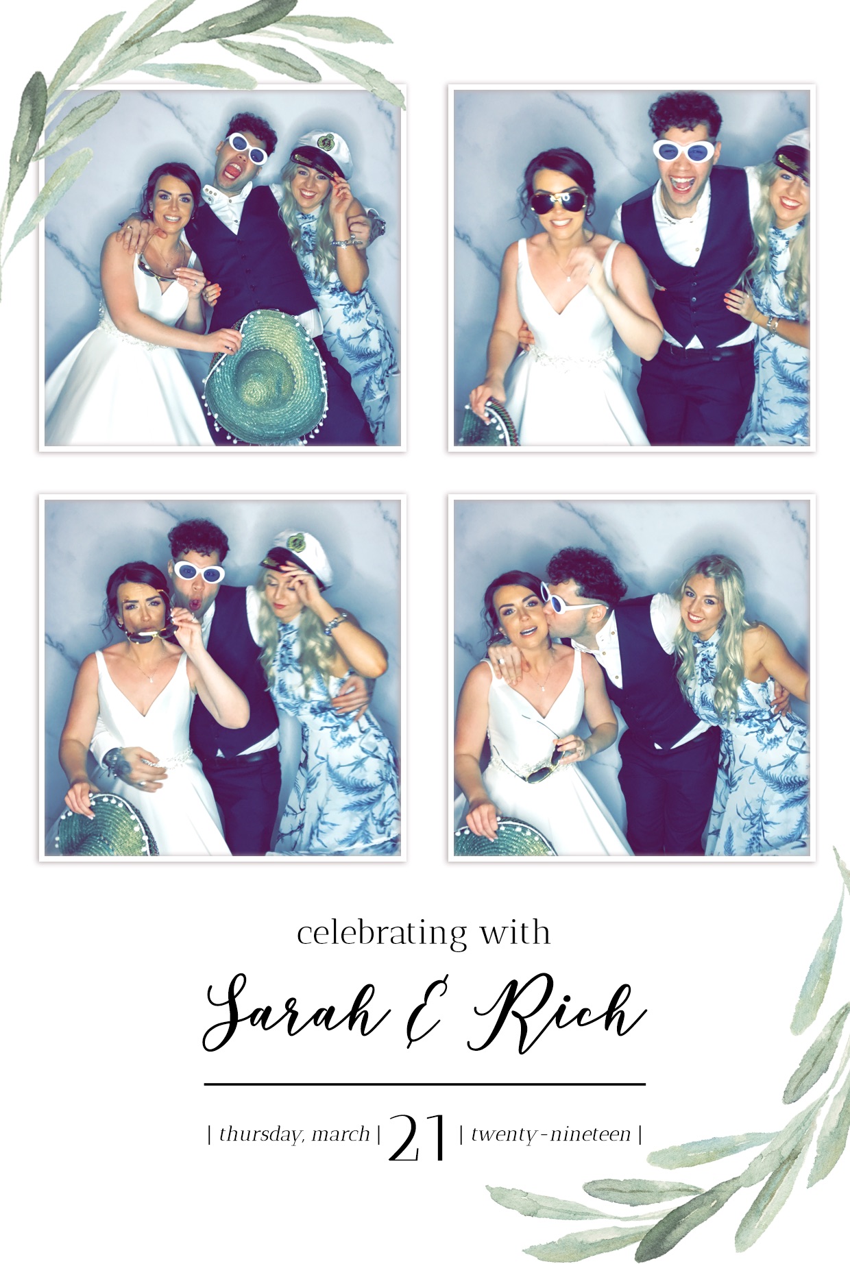 Richard and Sarah's Wedding - GIF Station | View more photos from the event at gallery.freshbooths.com/u/FreshBooths/Richard-and-Sarahs-Wedding-GIF-Station