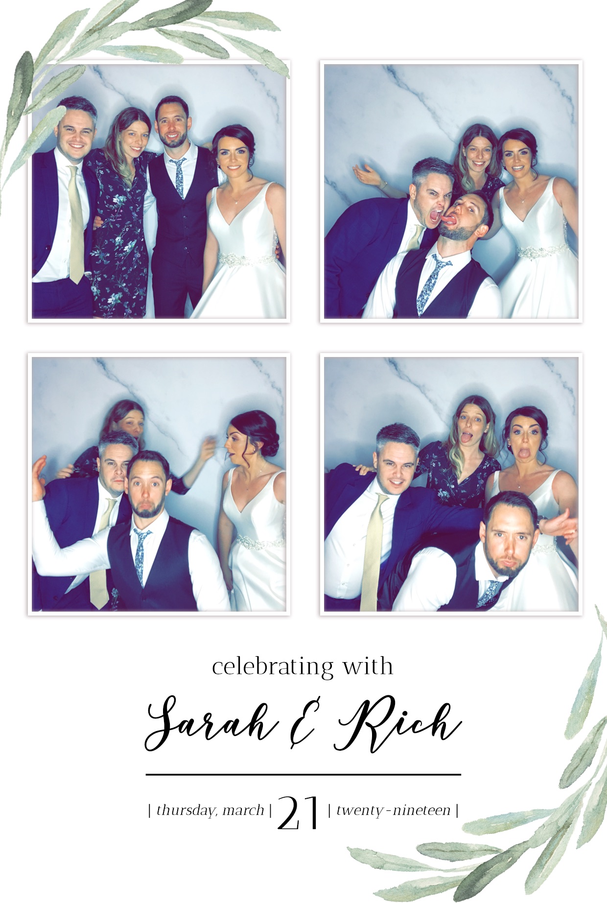 Richard and Sarah's Wedding - GIF Station | View more photos from the event at gallery.freshbooths.com/u/FreshBooths/Richard-and-Sarahs-Wedding-GIF-Station