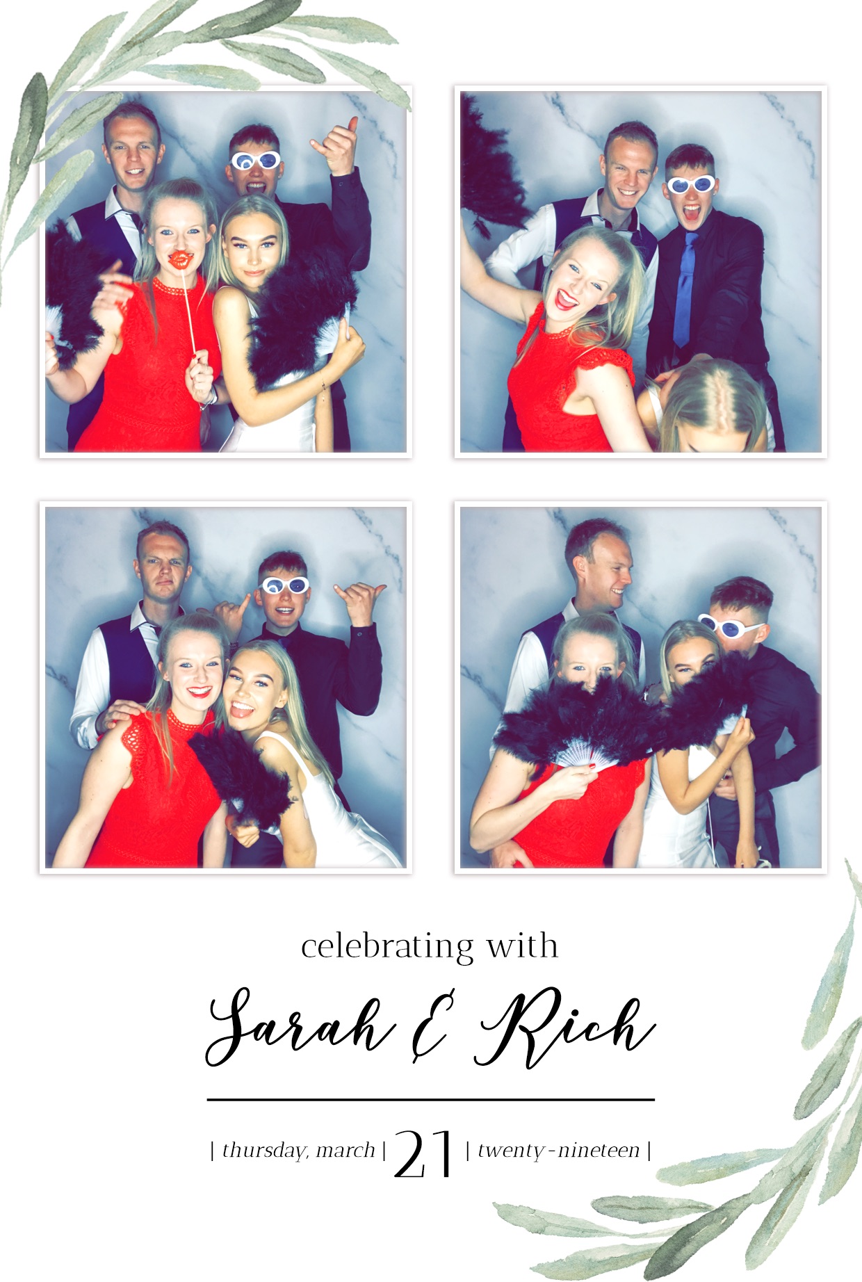 Richard and Sarah's Wedding - GIF Station | View more photos from the event at gallery.freshbooths.com/u/FreshBooths/Richard-and-Sarahs-Wedding-GIF-Station