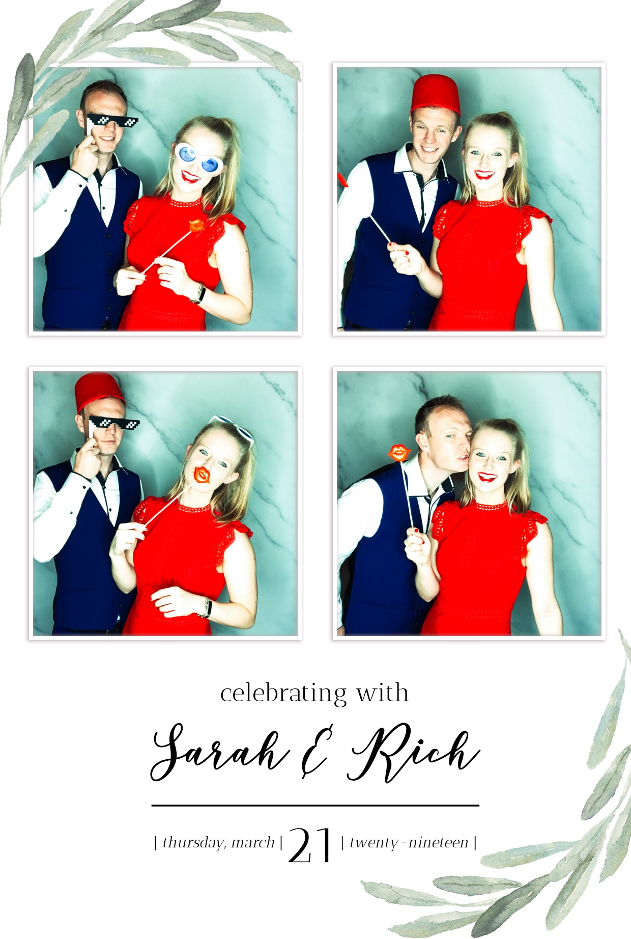 Richard and Sarah's Wedding - GIF Station | View more photos from the event at gallery.freshbooths.com/u/FreshBooths/Richard-and-Sarahs-Wedding-GIF-Station