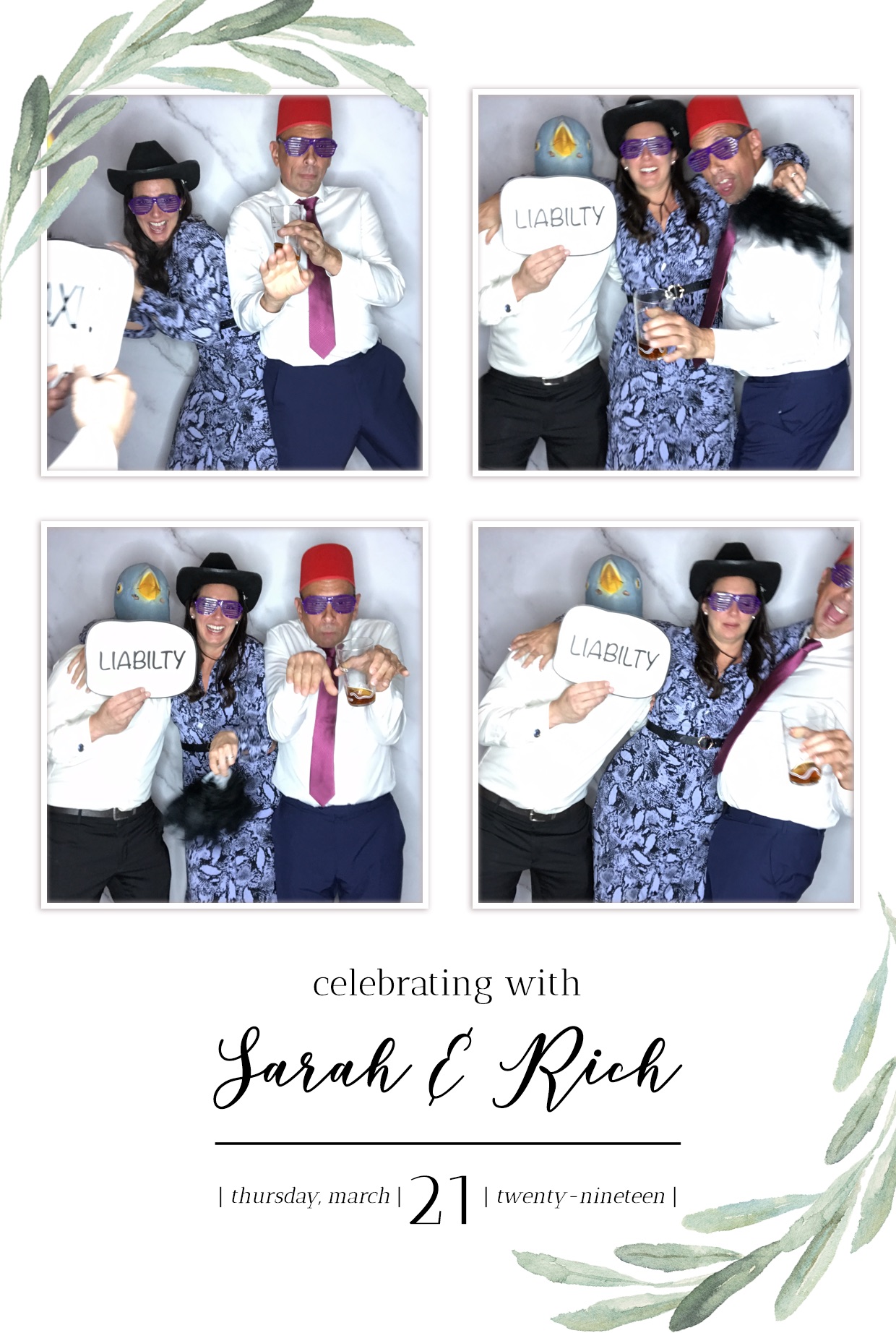 Richard and Sarah's Wedding - GIF Station | View more photos from the event at gallery.freshbooths.com/u/FreshBooths/Richard-and-Sarahs-Wedding-GIF-Station