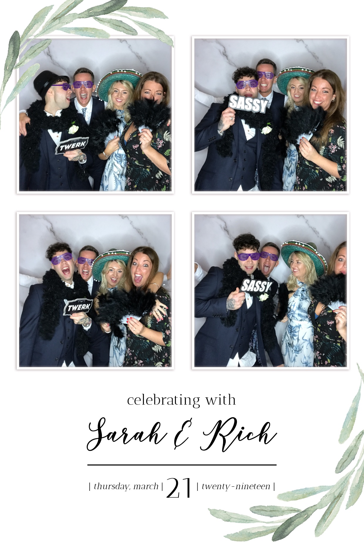 Richard and Sarah's Wedding - GIF Station | View more photos from the event at gallery.freshbooths.com/u/FreshBooths/Richard-and-Sarahs-Wedding-GIF-Station