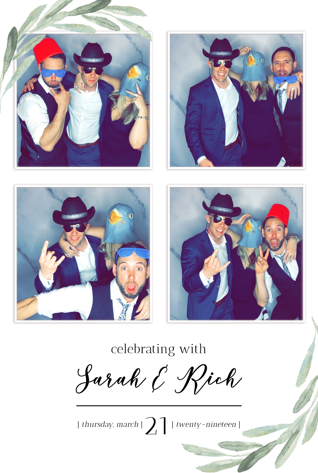 Richard and Sarah's Wedding - GIF Station | View more photos from the event at gallery.freshbooths.com/u/FreshBooths/Richard-and-Sarahs-Wedding-GIF-Station