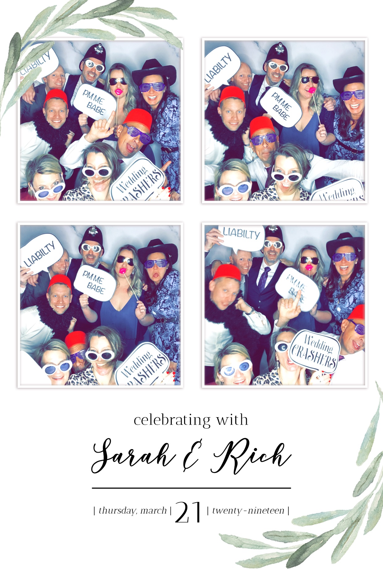 Richard and Sarah's Wedding - GIF Station | View more photos from the event at gallery.freshbooths.com/u/FreshBooths/Richard-and-Sarahs-Wedding-GIF-Station