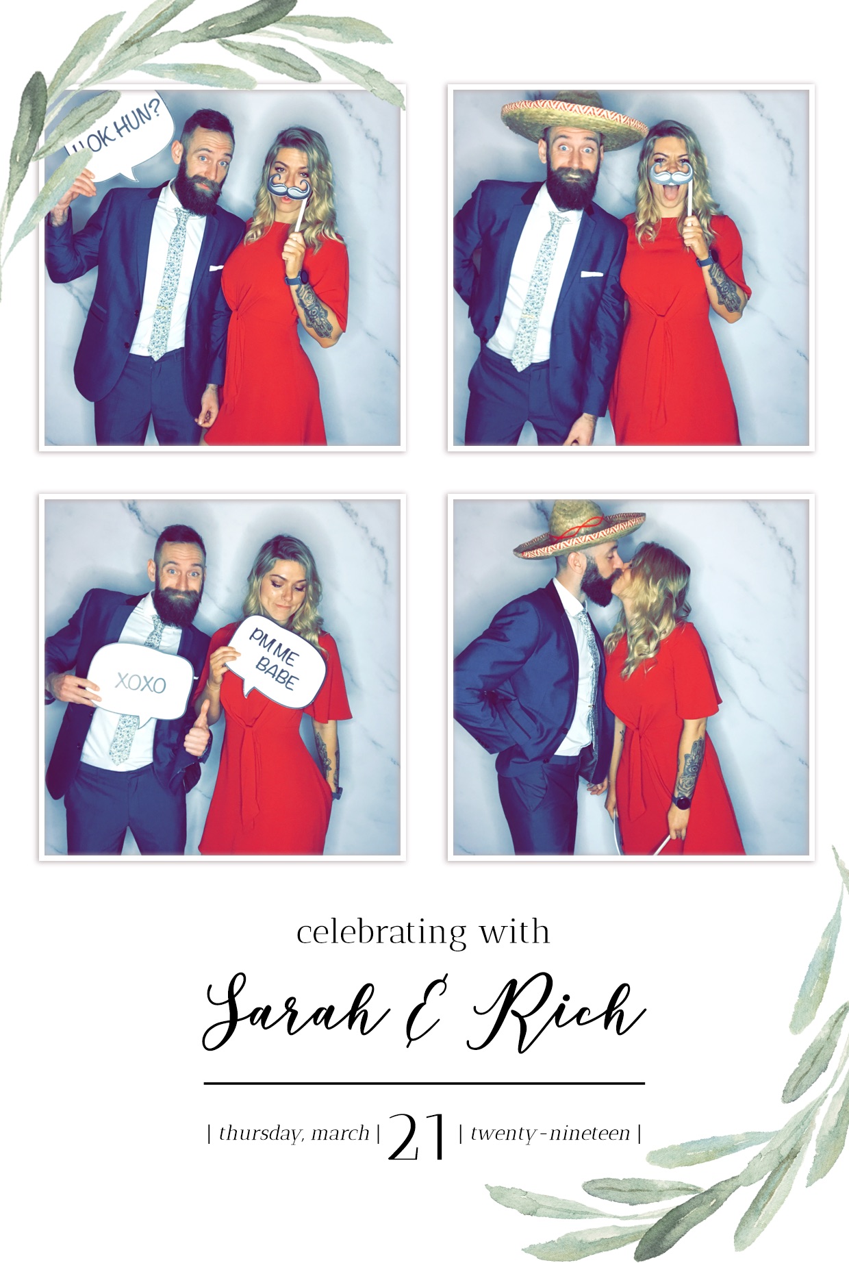 Richard and Sarah's Wedding - GIF Station | View more photos from the event at gallery.freshbooths.com/u/FreshBooths/Richard-and-Sarahs-Wedding-GIF-Station