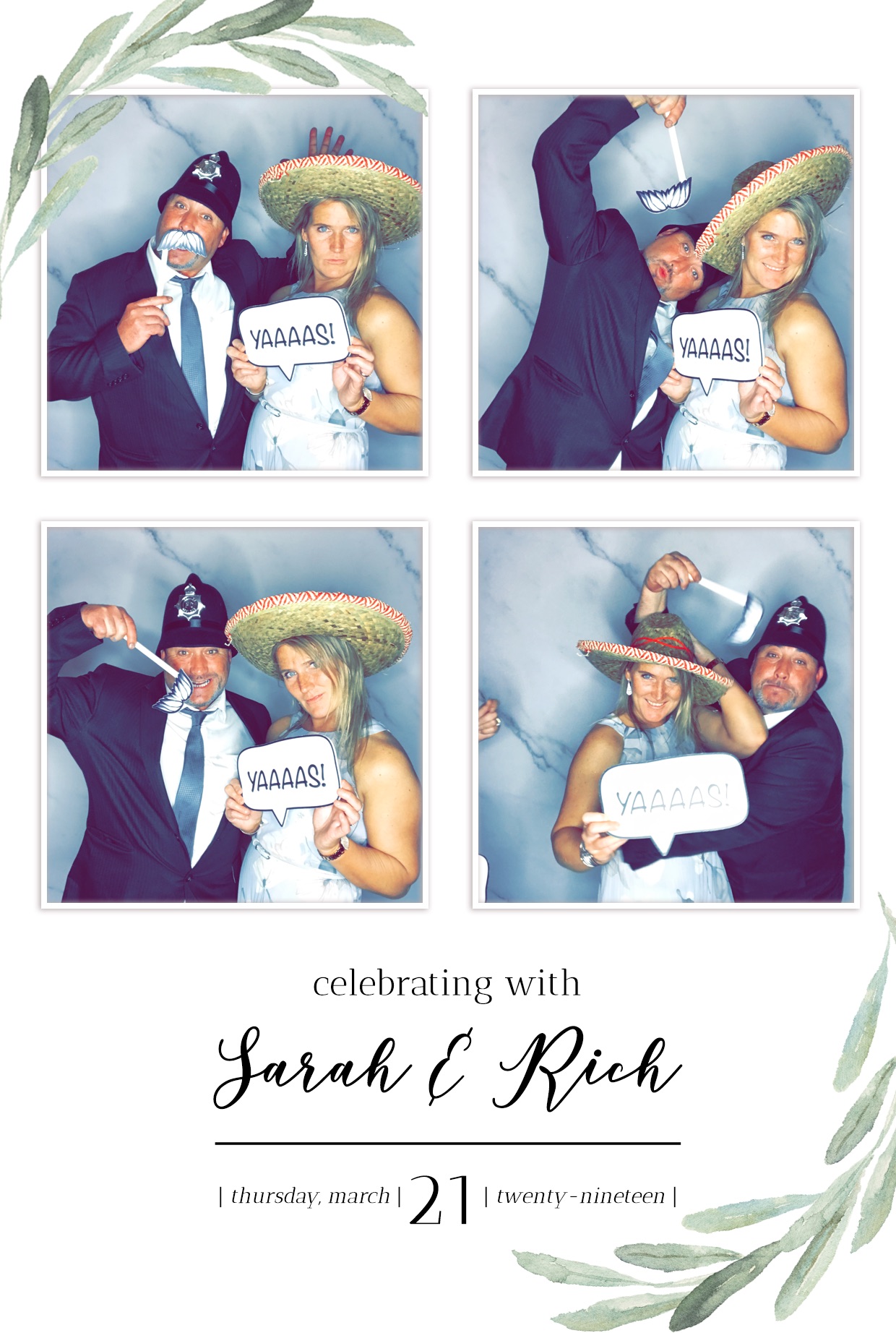Richard and Sarah's Wedding - GIF Station | View more photos from the event at gallery.freshbooths.com/u/FreshBooths/Richard-and-Sarahs-Wedding-GIF-Station