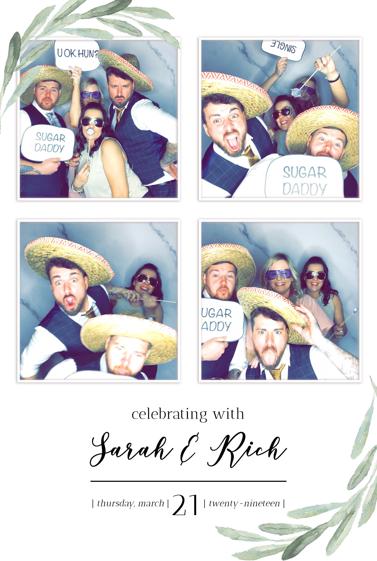 Richard and Sarah's Wedding - GIF Station | View more photos from the event at gallery.freshbooths.com/u/FreshBooths/Richard-and-Sarahs-Wedding-GIF-Station