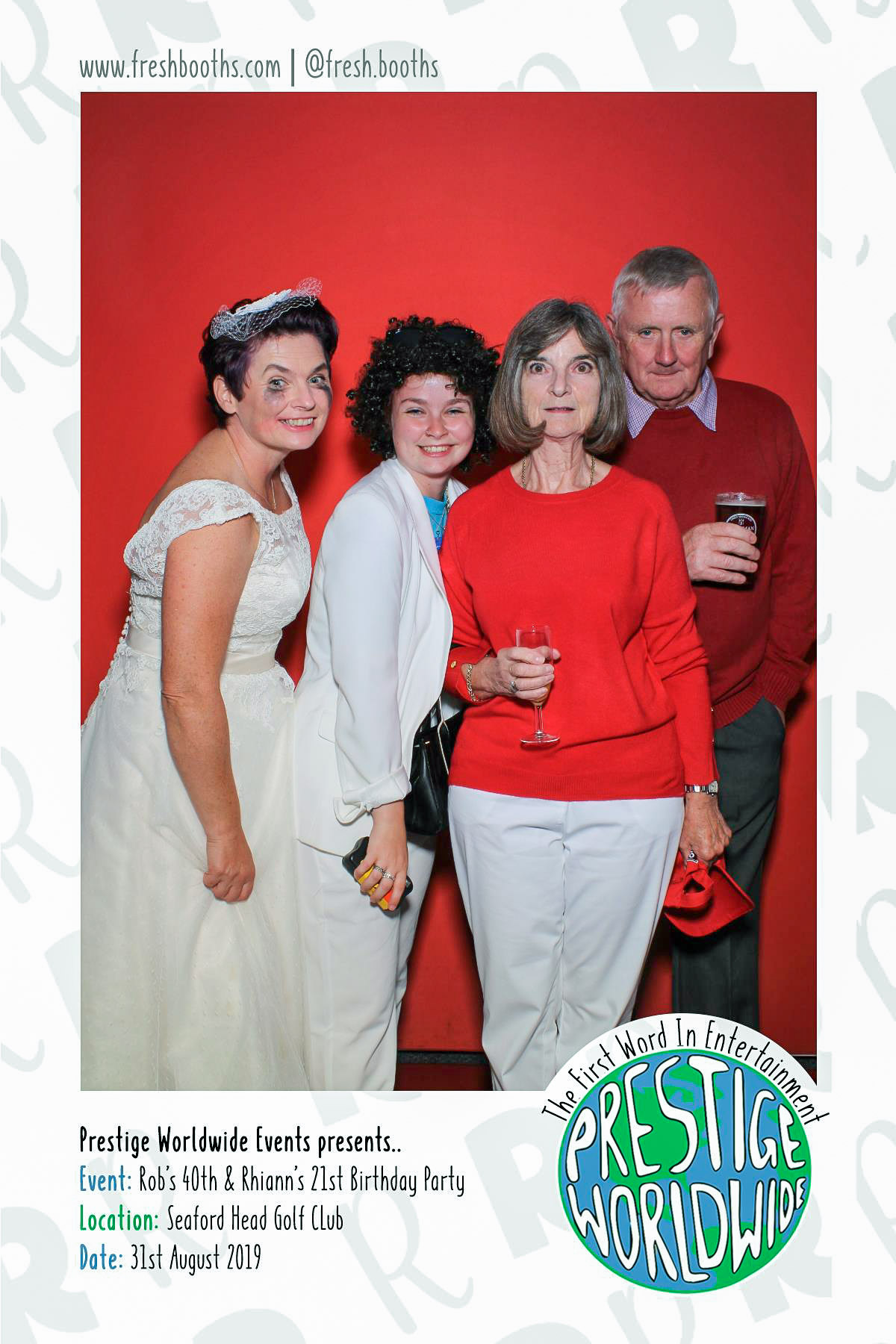 Rob & Rhiann's Joint Birthday Party - Selfie Mirror | View more photos from the event at gallery.freshbooths.com/u/FreshBooths/Rob-Rhianns-Joint-Birthday-Party-Selfie-Mirror
