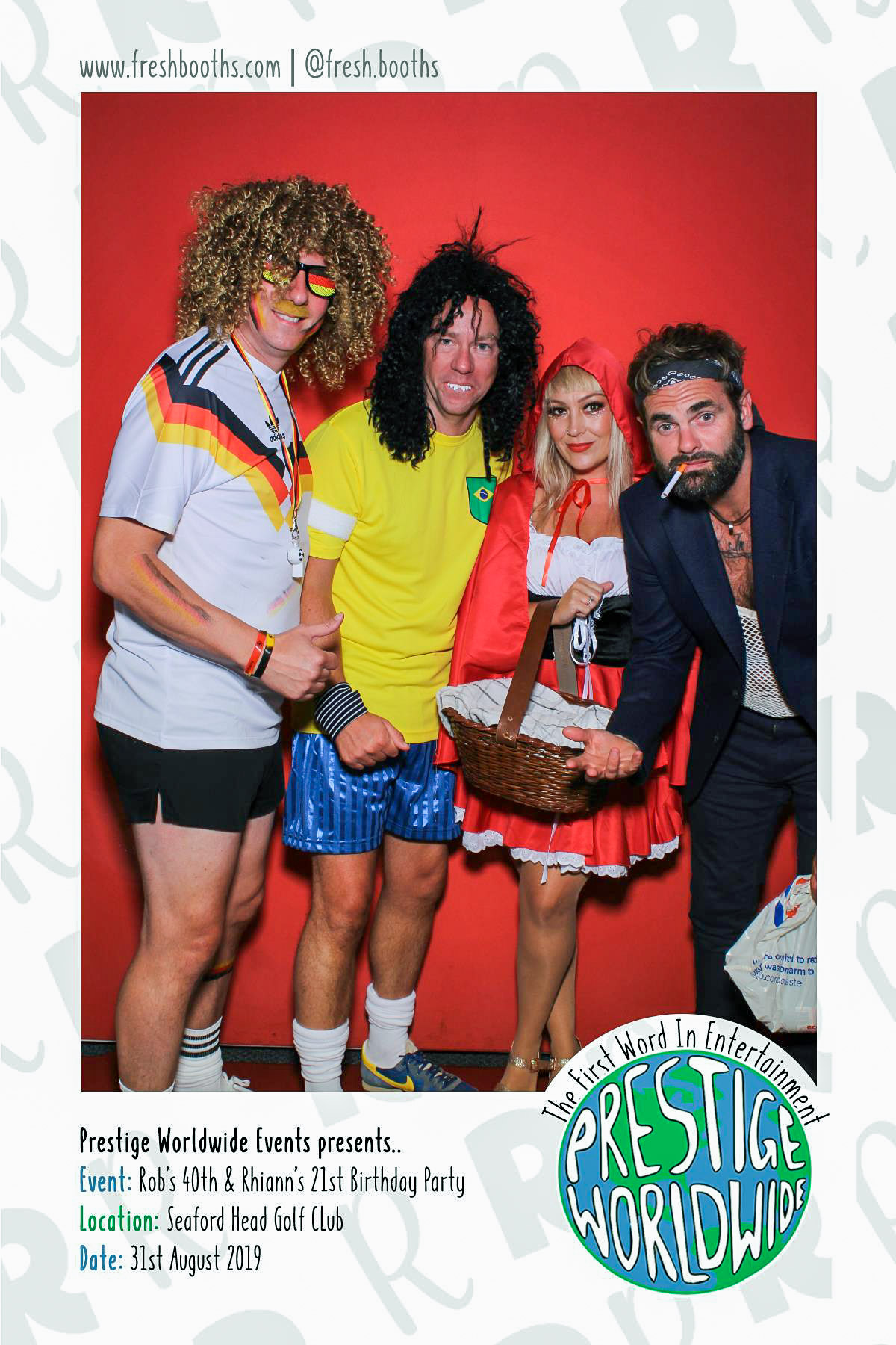 Rob & Rhiann's Joint Birthday Party - Selfie Mirror | View more photos from the event at gallery.freshbooths.com/u/FreshBooths/Rob-Rhianns-Joint-Birthday-Party-Selfie-Mirror