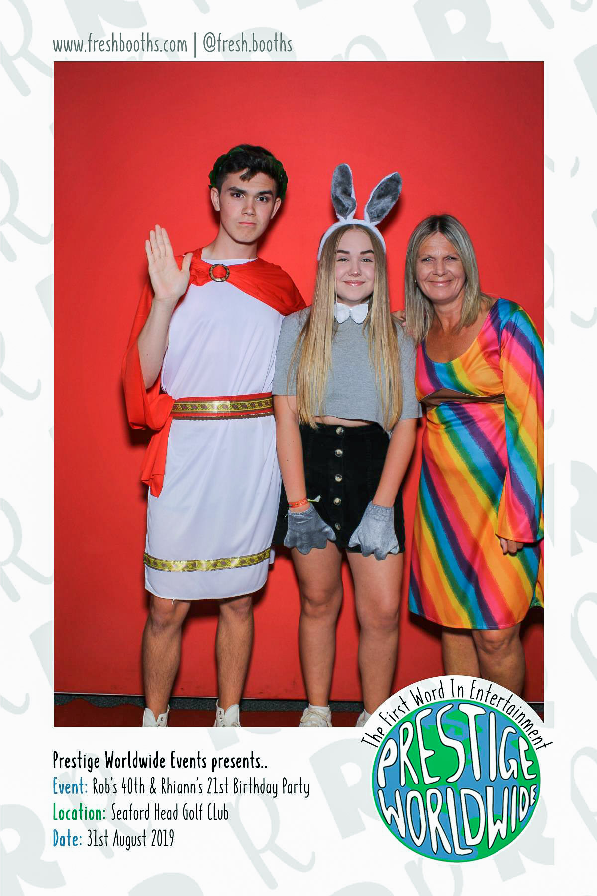 Rob & Rhiann's Joint Birthday Party - Selfie Mirror | View more photos from the event at gallery.freshbooths.com/u/FreshBooths/Rob-Rhianns-Joint-Birthday-Party-Selfie-Mirror