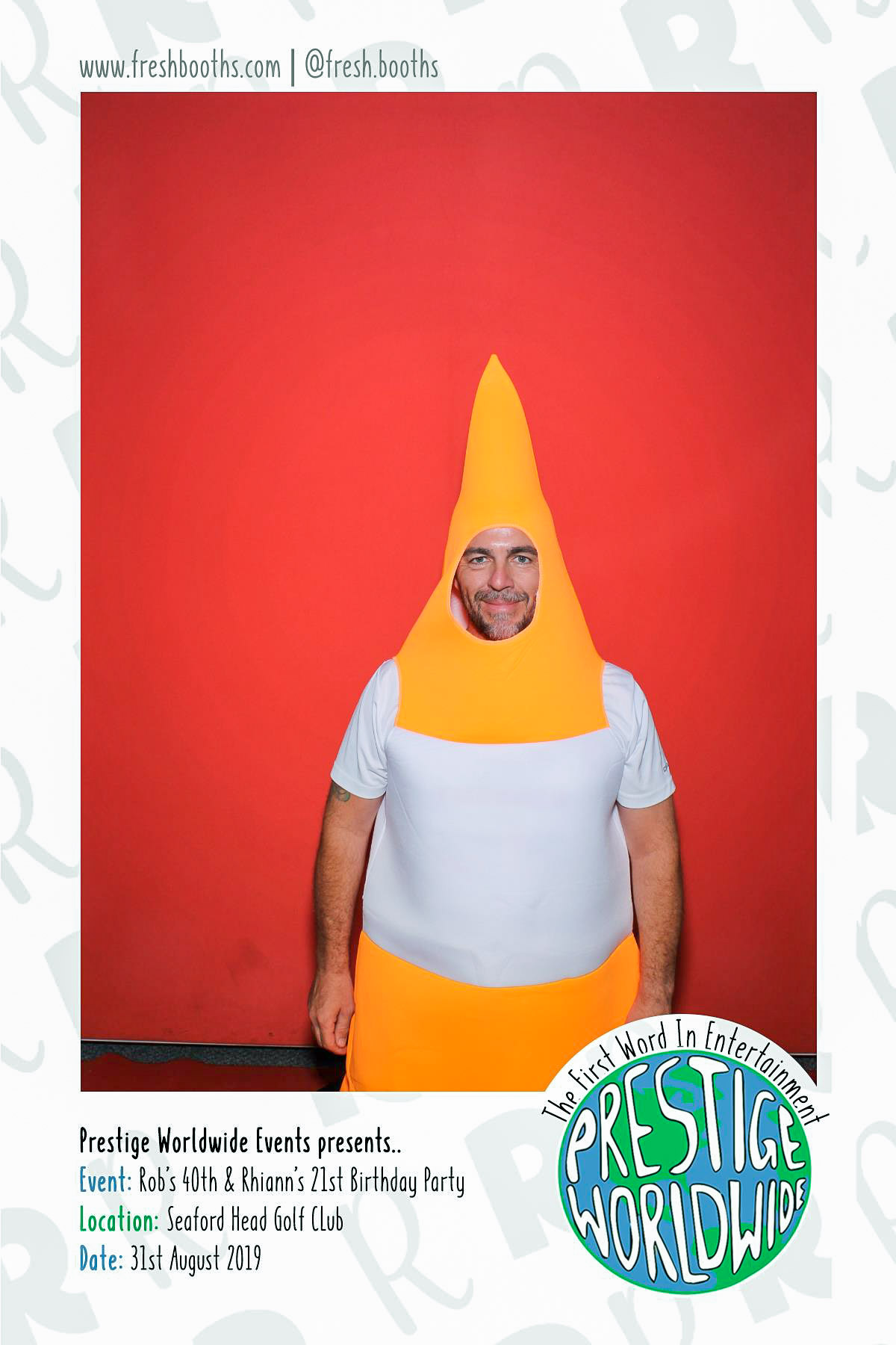 Rob & Rhiann's Joint Birthday Party - Selfie Mirror | View more photos from the event at gallery.freshbooths.com/u/FreshBooths/Rob-Rhianns-Joint-Birthday-Party-Selfie-Mirror