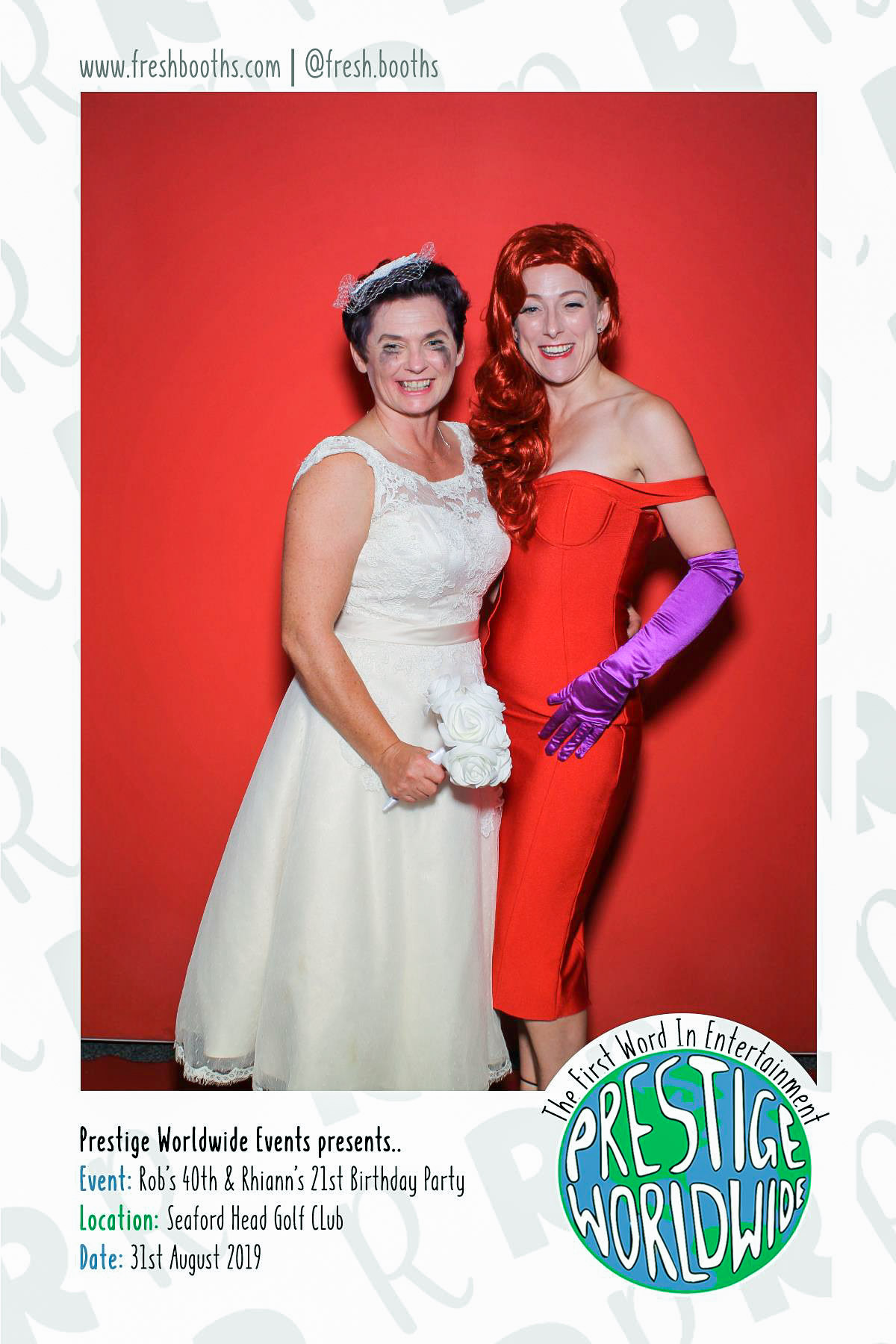 Rob & Rhiann's Joint Birthday Party - Selfie Mirror | View more photos from the event at gallery.freshbooths.com/u/FreshBooths/Rob-Rhianns-Joint-Birthday-Party-Selfie-Mirror