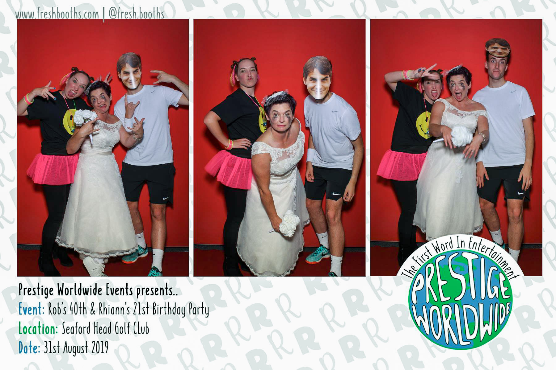 Rob & Rhiann's Joint Birthday Party - Selfie Mirror | View more photos from the event at gallery.freshbooths.com/u/FreshBooths/Rob-Rhianns-Joint-Birthday-Party-Selfie-Mirror