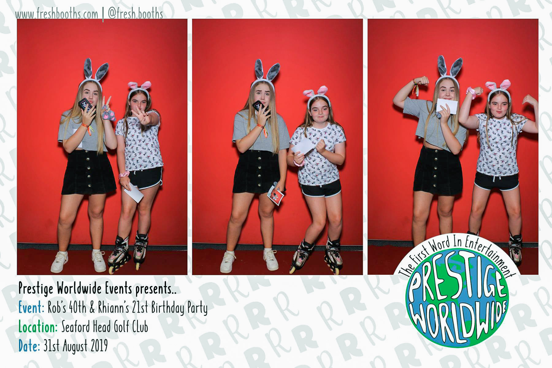 Rob & Rhiann's Joint Birthday Party - Selfie Mirror | View more photos from the event at gallery.freshbooths.com/u/FreshBooths/Rob-Rhianns-Joint-Birthday-Party-Selfie-Mirror