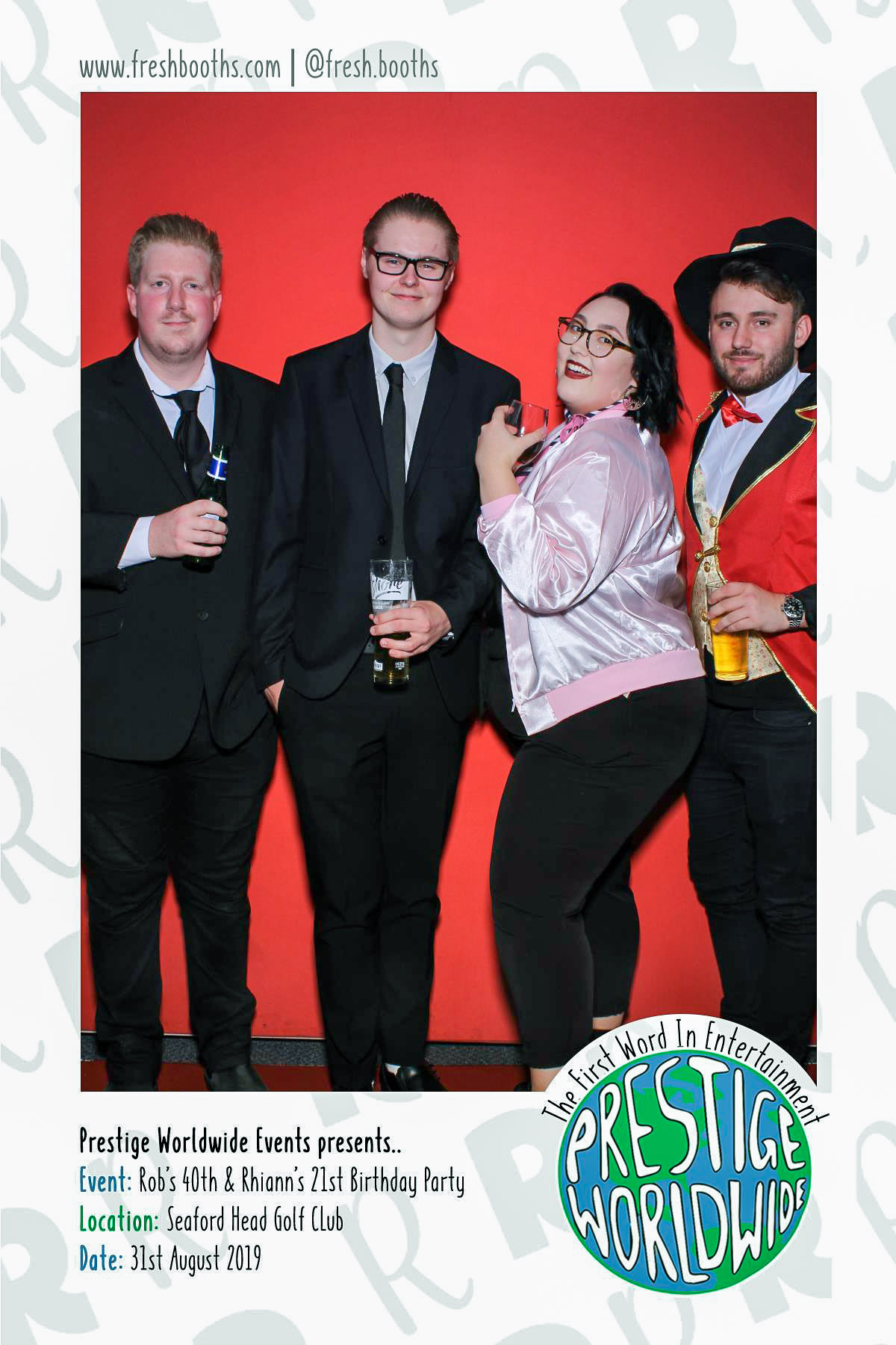 Rob & Rhiann's Joint Birthday Party - Selfie Mirror | View more photos from the event at gallery.freshbooths.com/u/FreshBooths/Rob-Rhianns-Joint-Birthday-Party-Selfie-Mirror
