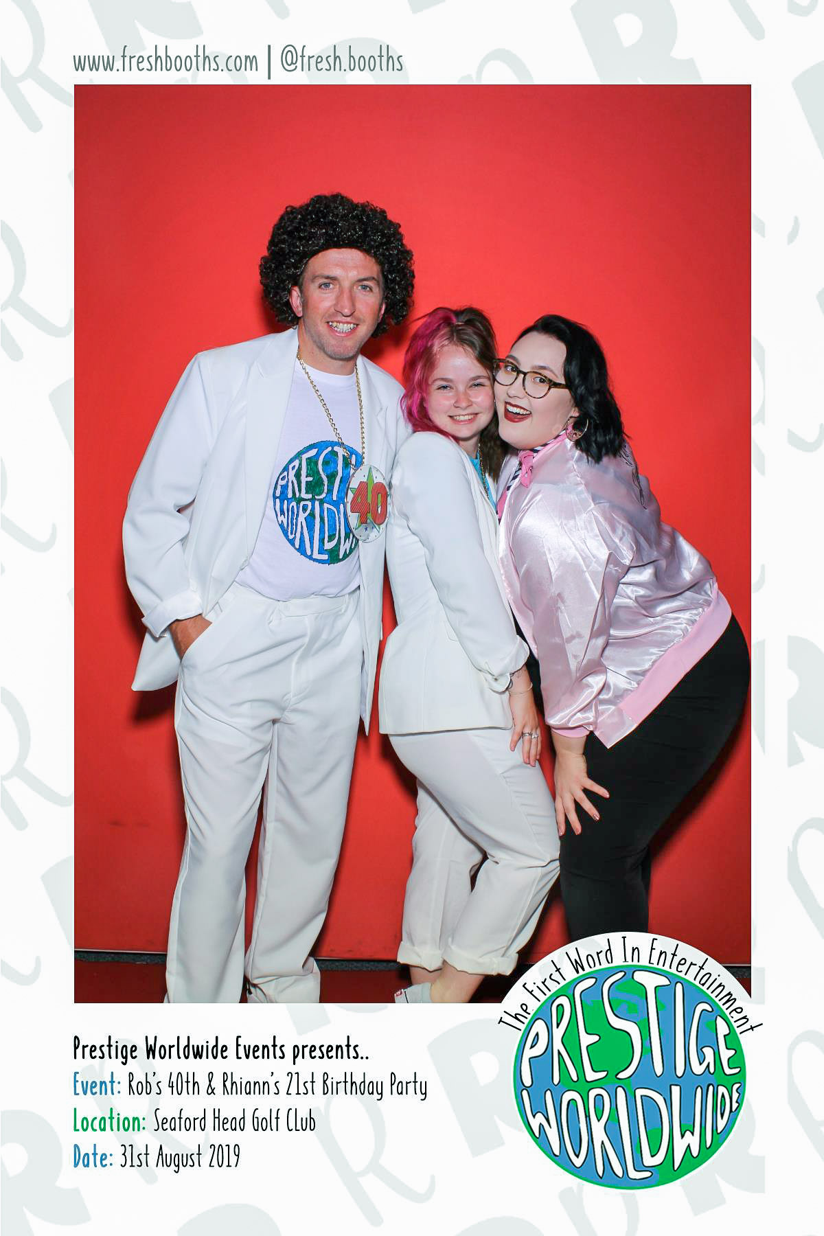 Rob & Rhiann's Joint Birthday Party - Selfie Mirror | View more photos from the event at gallery.freshbooths.com/u/FreshBooths/Rob-Rhianns-Joint-Birthday-Party-Selfie-Mirror