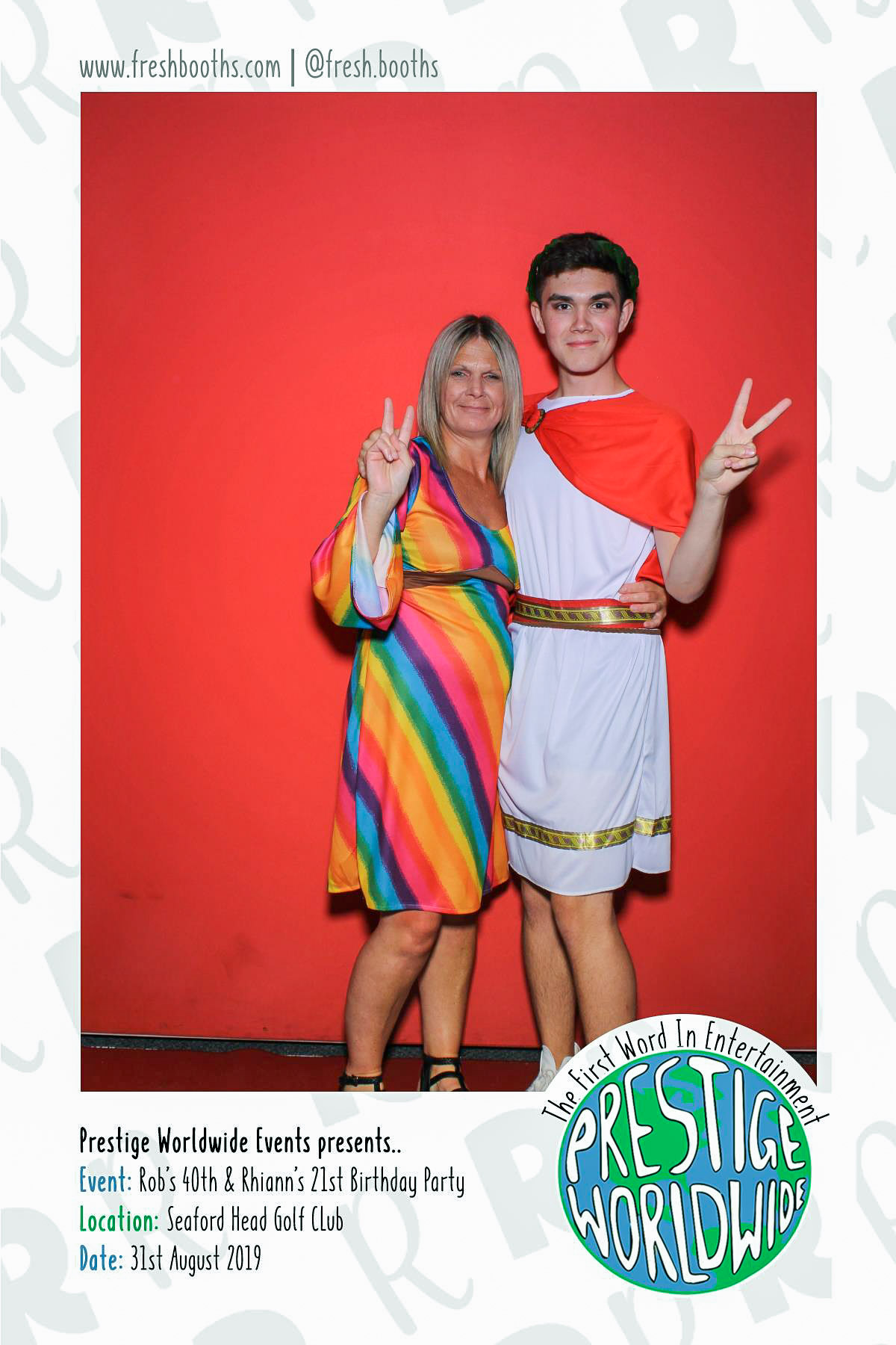 Rob & Rhiann's Joint Birthday Party - Selfie Mirror | View more photos from the event at gallery.freshbooths.com/u/FreshBooths/Rob-Rhianns-Joint-Birthday-Party-Selfie-Mirror