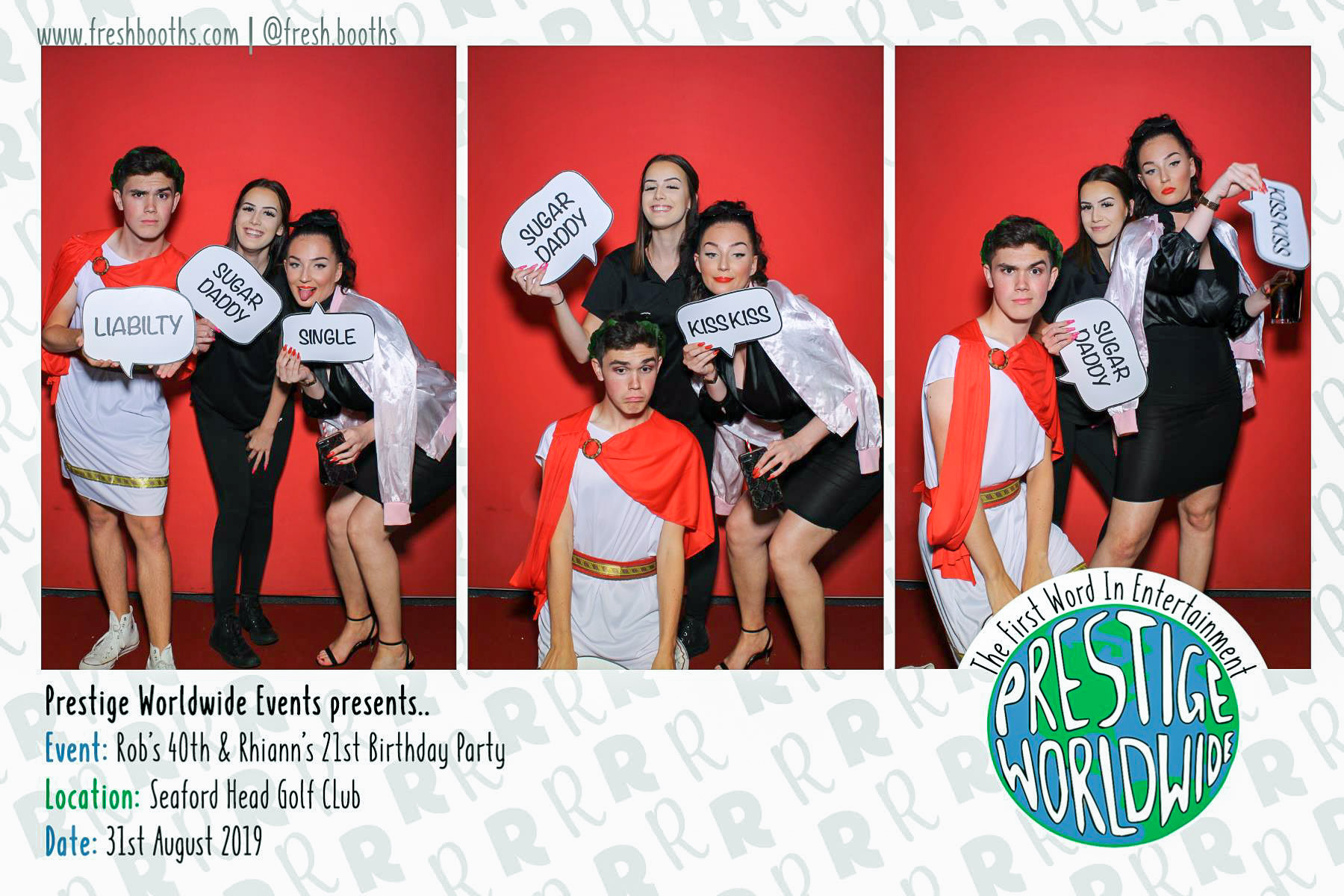 Rob & Rhiann's Joint Birthday Party - Selfie Mirror | View more photos from the event at gallery.freshbooths.com/u/FreshBooths/Rob-Rhianns-Joint-Birthday-Party-Selfie-Mirror