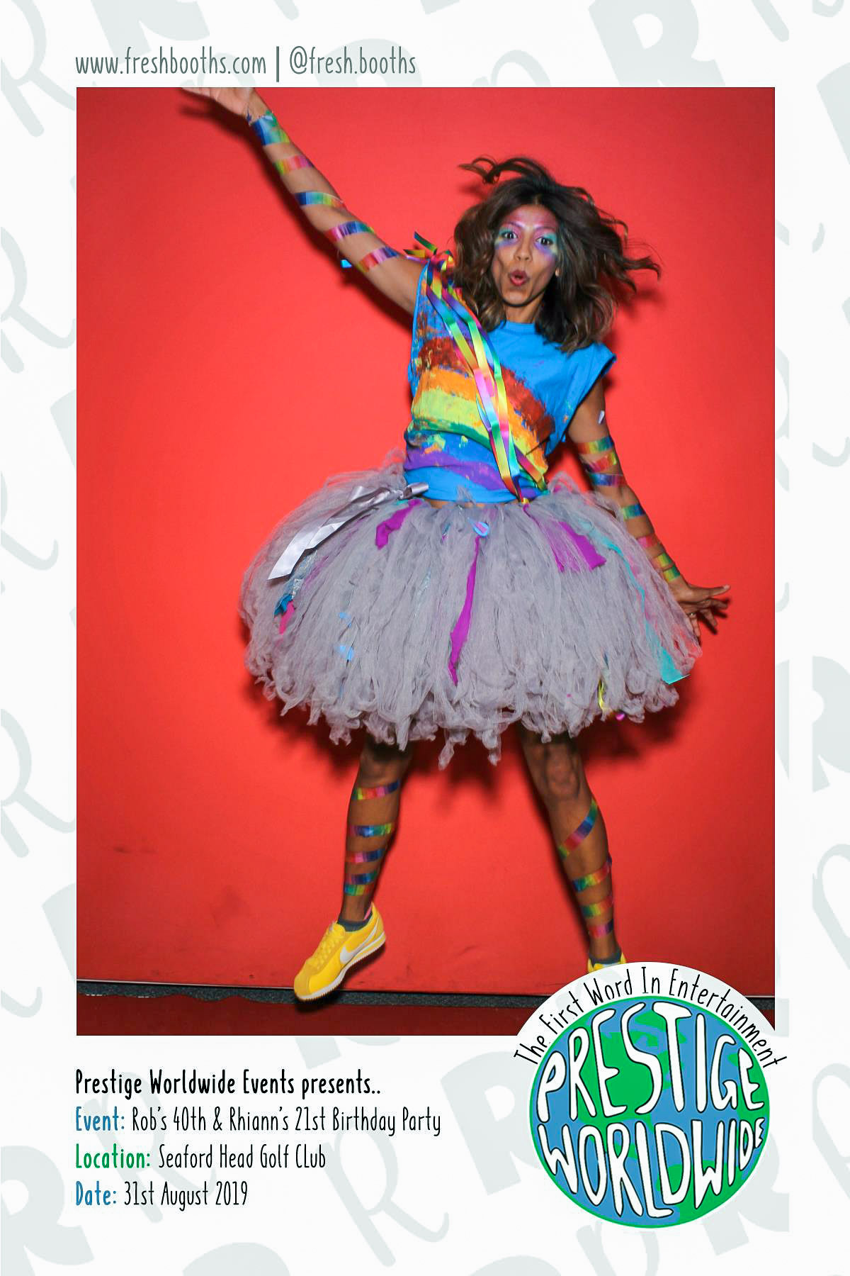 Rob & Rhiann's Joint Birthday Party - Selfie Mirror | View more photos from the event at gallery.freshbooths.com/u/FreshBooths/Rob-Rhianns-Joint-Birthday-Party-Selfie-Mirror