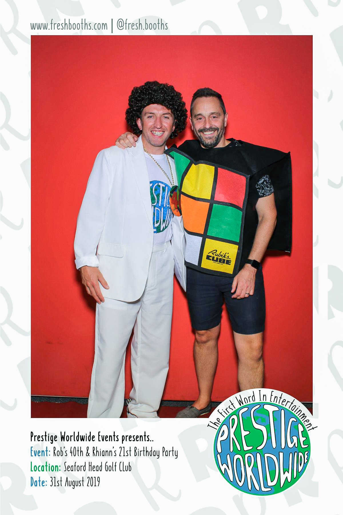 Rob & Rhiann's Joint Birthday Party - Selfie Mirror | View more photos from the event at gallery.freshbooths.com/u/FreshBooths/Rob-Rhianns-Joint-Birthday-Party-Selfie-Mirror