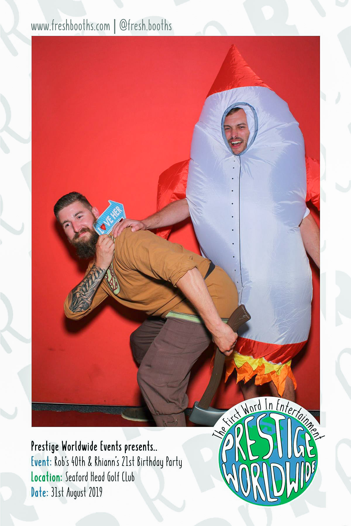Rob & Rhiann's Joint Birthday Party - Selfie Mirror | View more photos from the event at gallery.freshbooths.com/u/FreshBooths/Rob-Rhianns-Joint-Birthday-Party-Selfie-Mirror