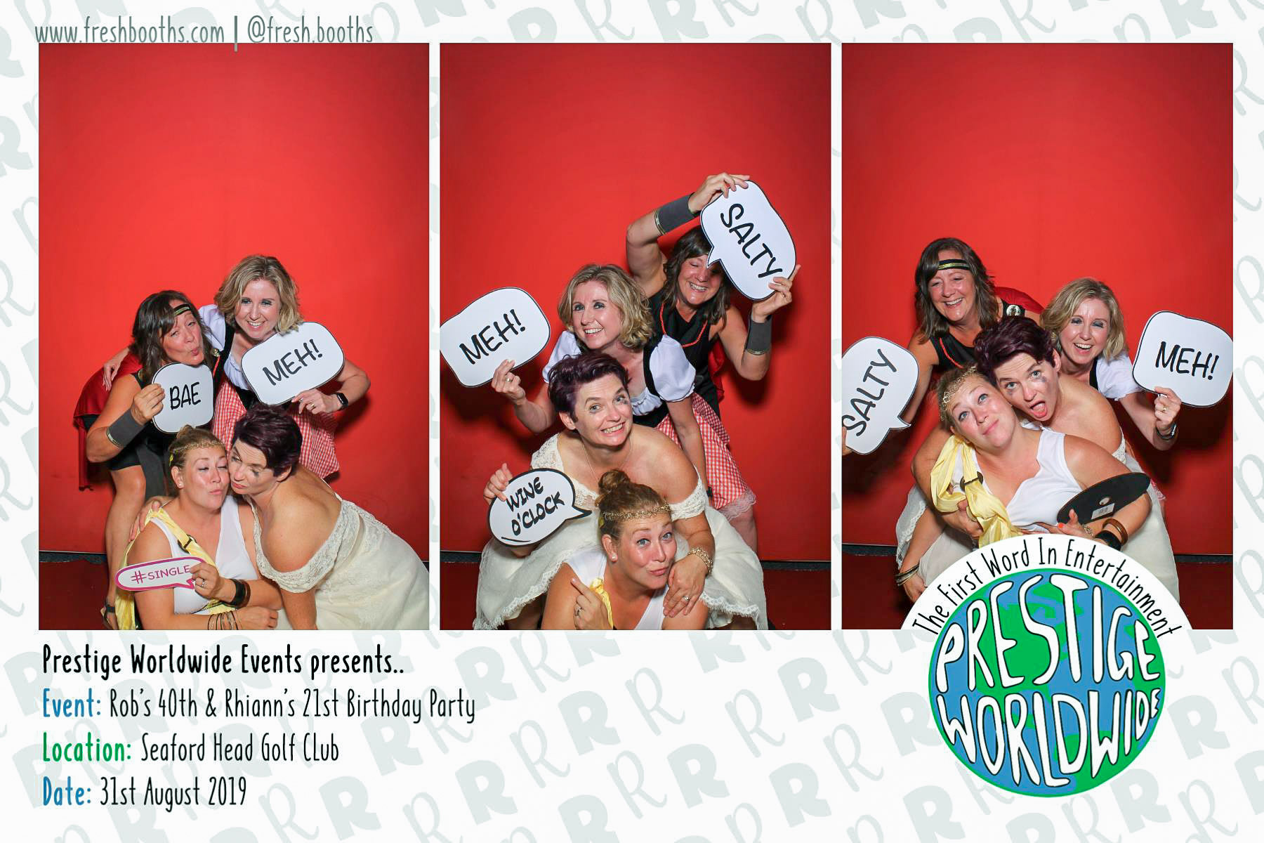 Rob & Rhiann's Joint Birthday Party - Selfie Mirror | View more photos from the event at gallery.freshbooths.com/u/FreshBooths/Rob-Rhianns-Joint-Birthday-Party-Selfie-Mirror