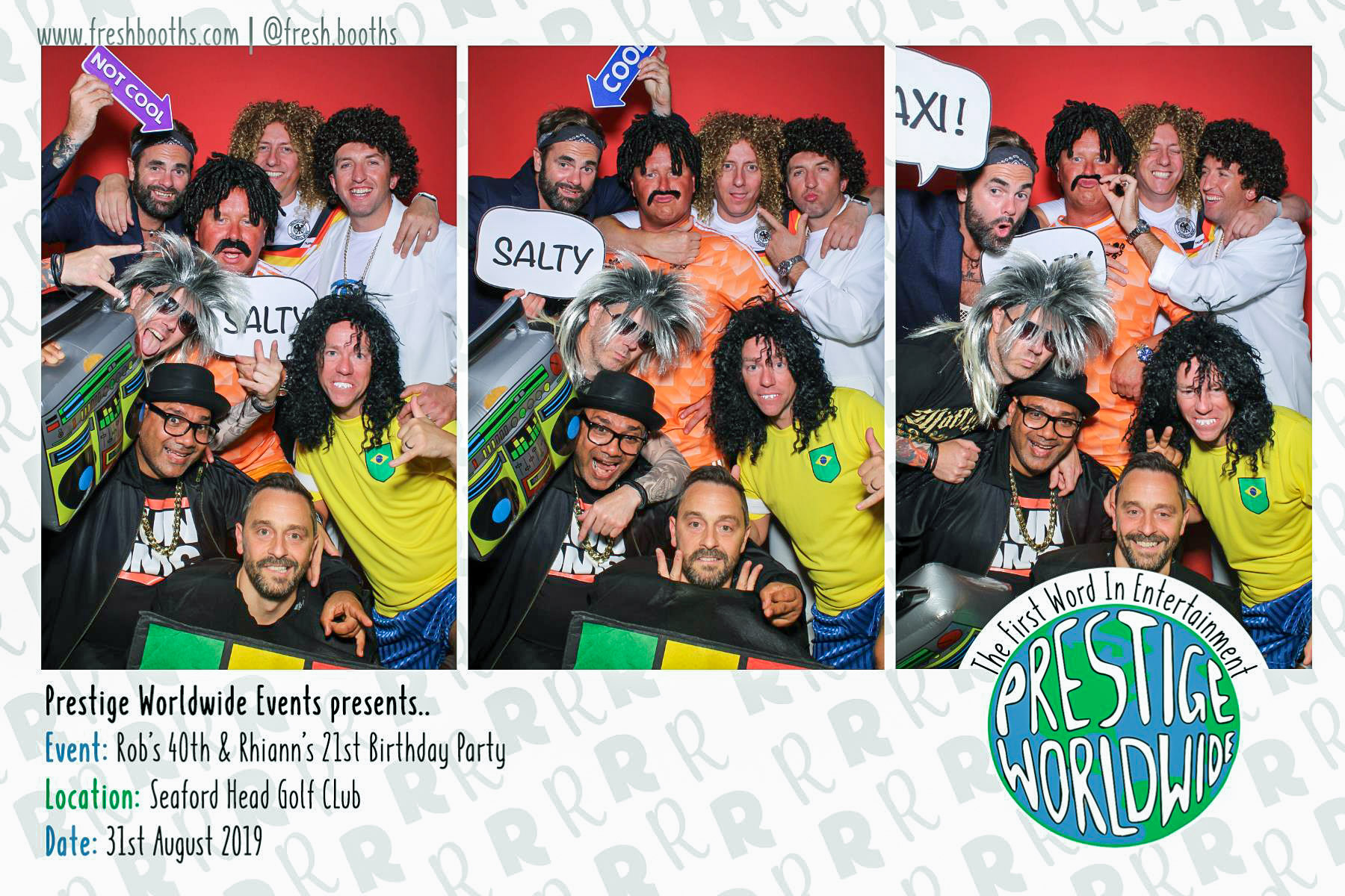 Rob & Rhiann's Joint Birthday Party - Selfie Mirror | View more photos from the event at gallery.freshbooths.com/u/FreshBooths/Rob-Rhianns-Joint-Birthday-Party-Selfie-Mirror