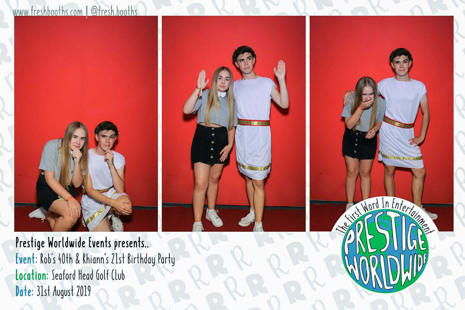 Rob & Rhiann's Joint Birthday Party - Selfie Mirror | View more photos from the event at gallery.freshbooths.com/u/FreshBooths/Rob-Rhianns-Joint-Birthday-Party-Selfie-Mirror