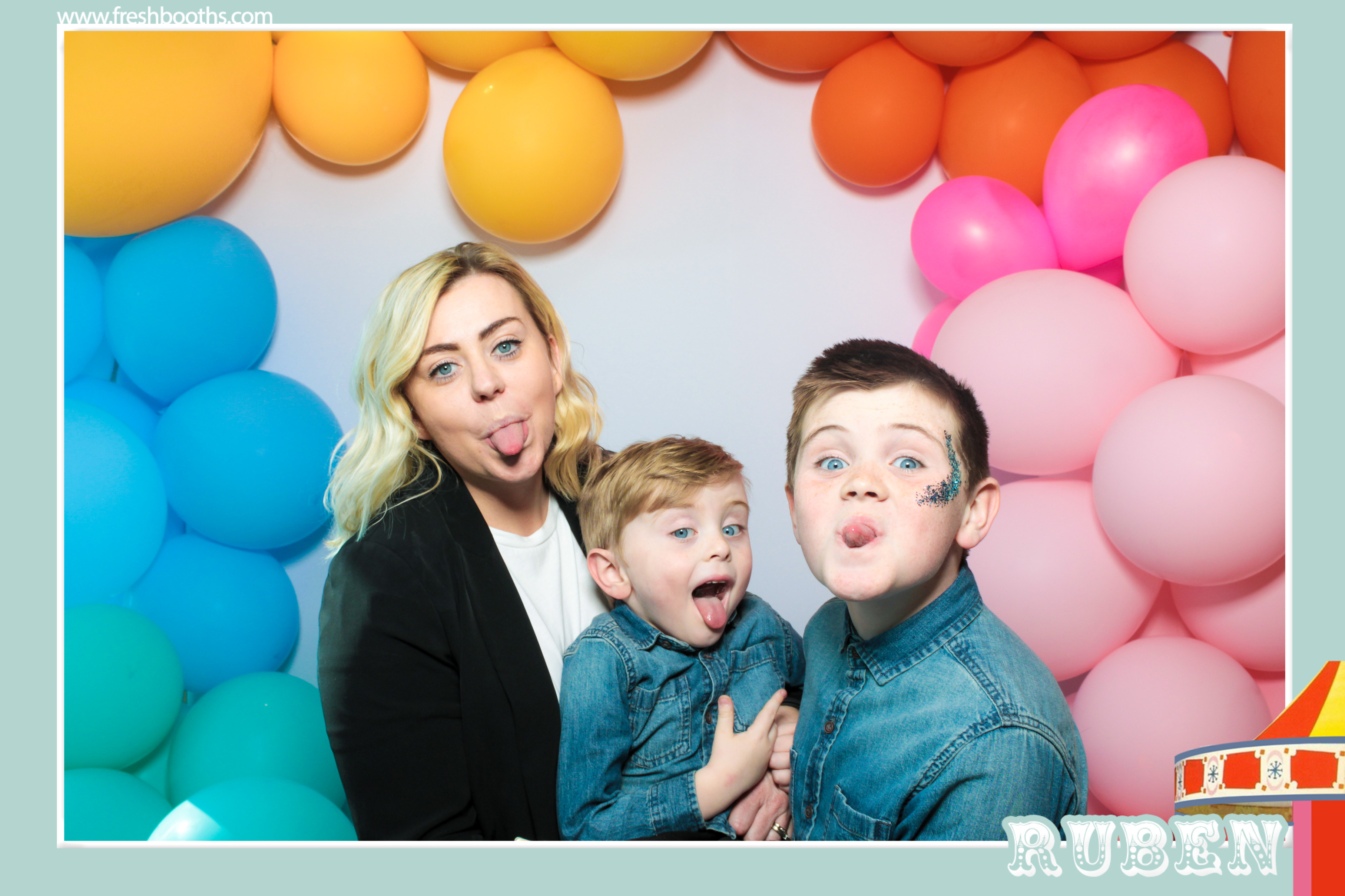 Ruben's First Birthday  | View more photos from the event at gallery.freshbooths.com/u/FreshBooths/Rubens-First-Birthday