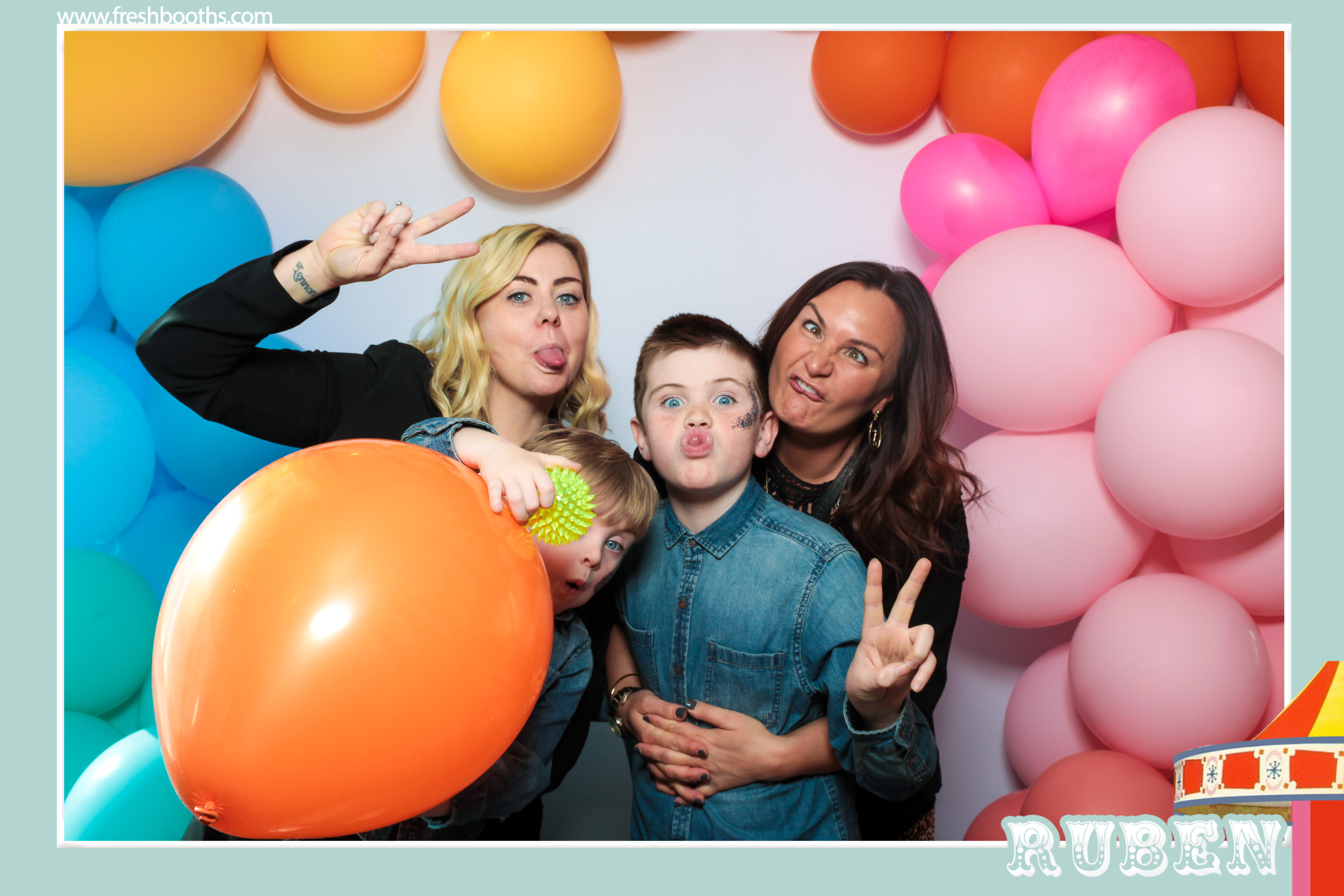 Ruben's First Birthday  | View more photos from the event at gallery.freshbooths.com/u/FreshBooths/Rubens-First-Birthday
