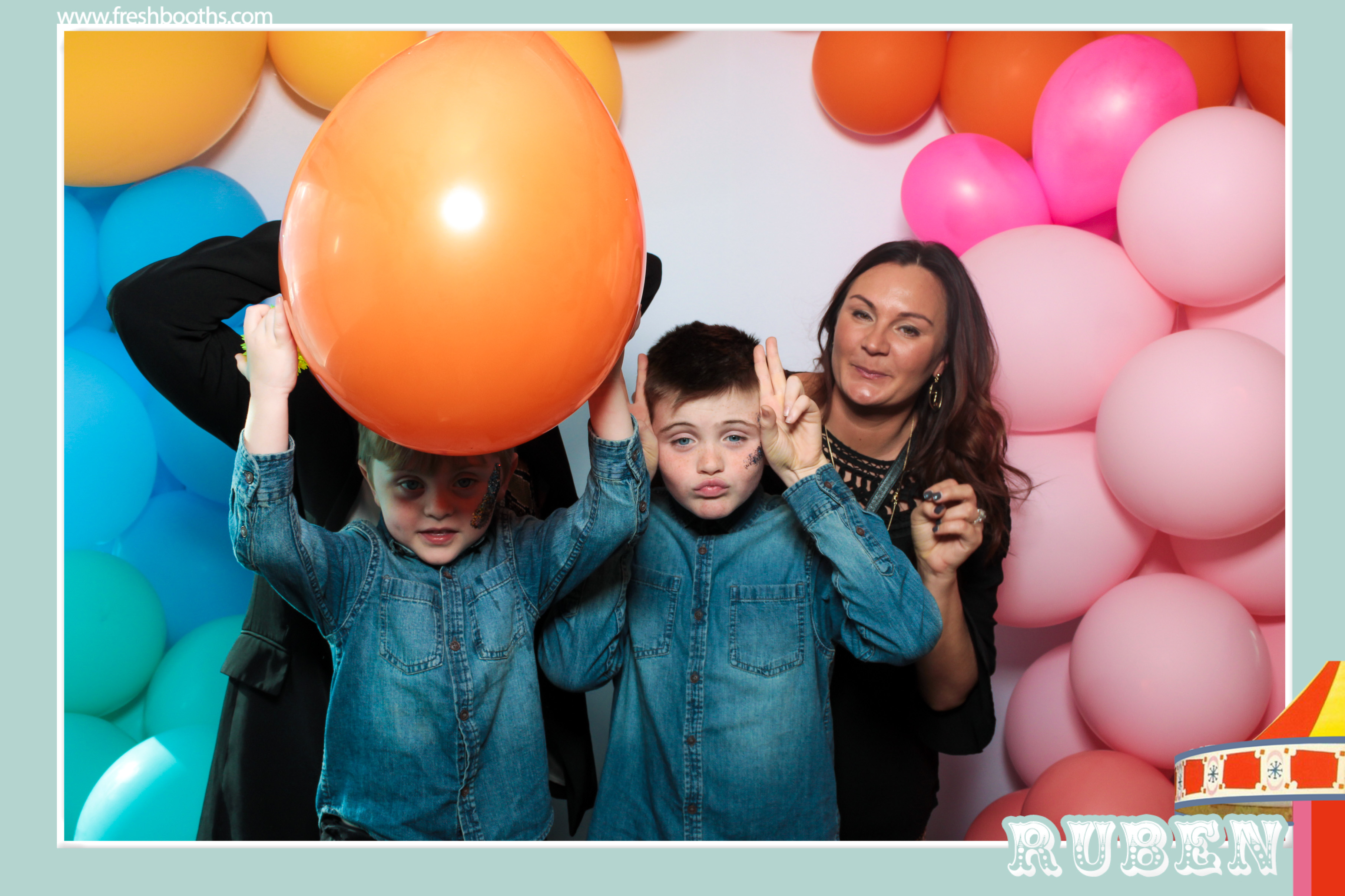 Ruben's First Birthday  | View more photos from the event at gallery.freshbooths.com/u/FreshBooths/Rubens-First-Birthday