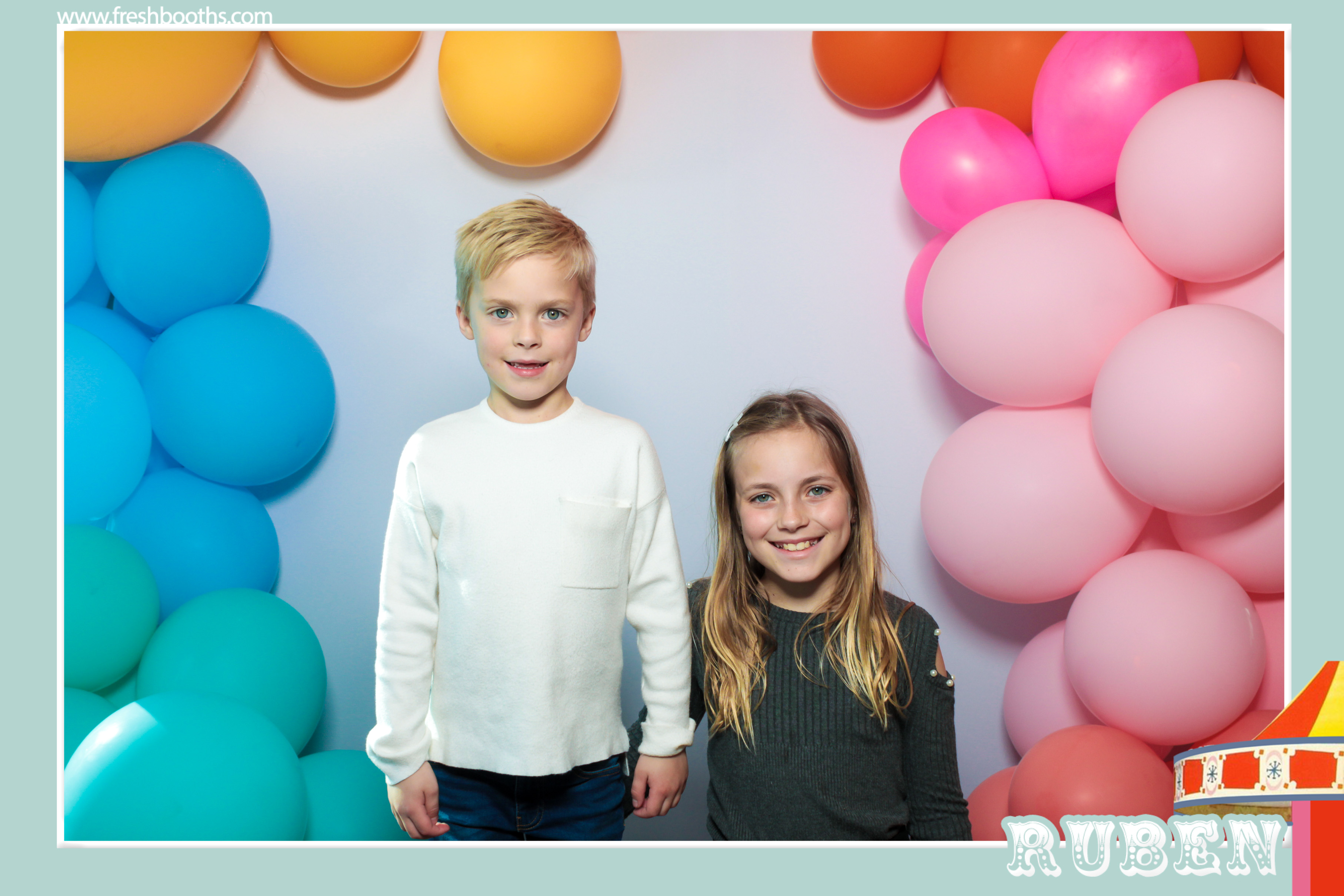 Ruben's First Birthday  | View more photos from the event at gallery.freshbooths.com/u/FreshBooths/Rubens-First-Birthday