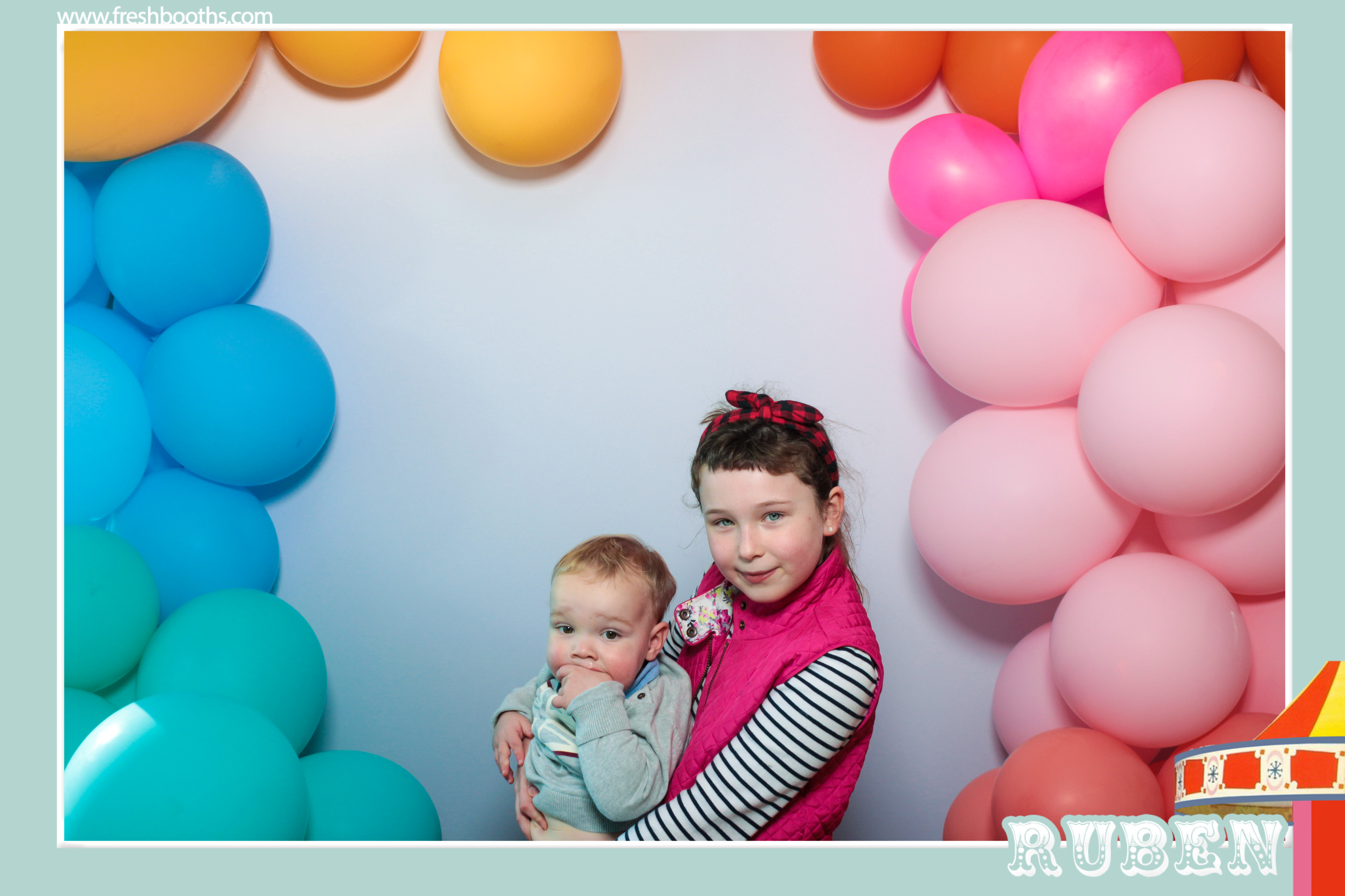 Ruben's First Birthday  | View more photos from the event at gallery.freshbooths.com/u/FreshBooths/Rubens-First-Birthday
