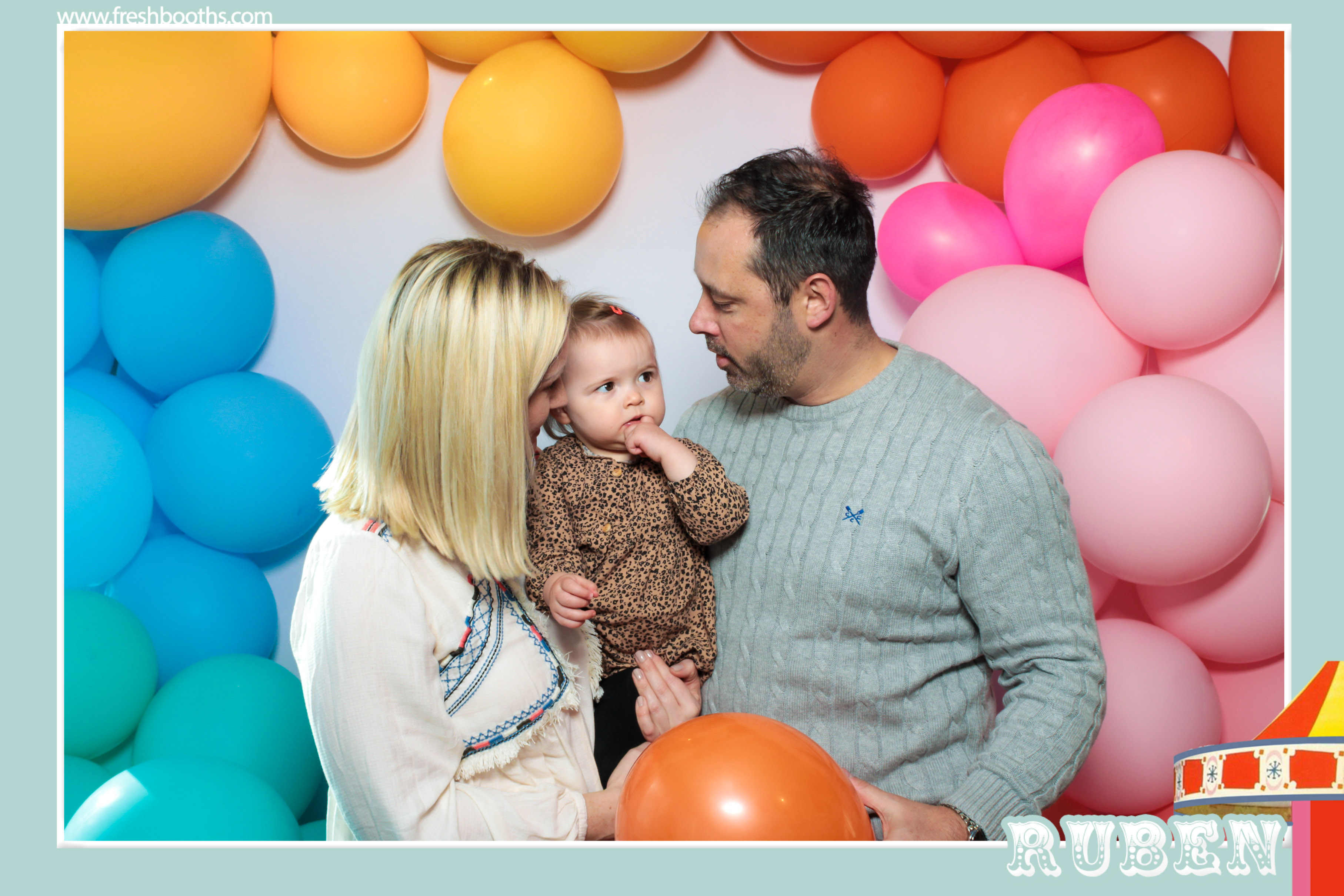 Ruben's First Birthday  | View more photos from the event at gallery.freshbooths.com/u/FreshBooths/Rubens-First-Birthday