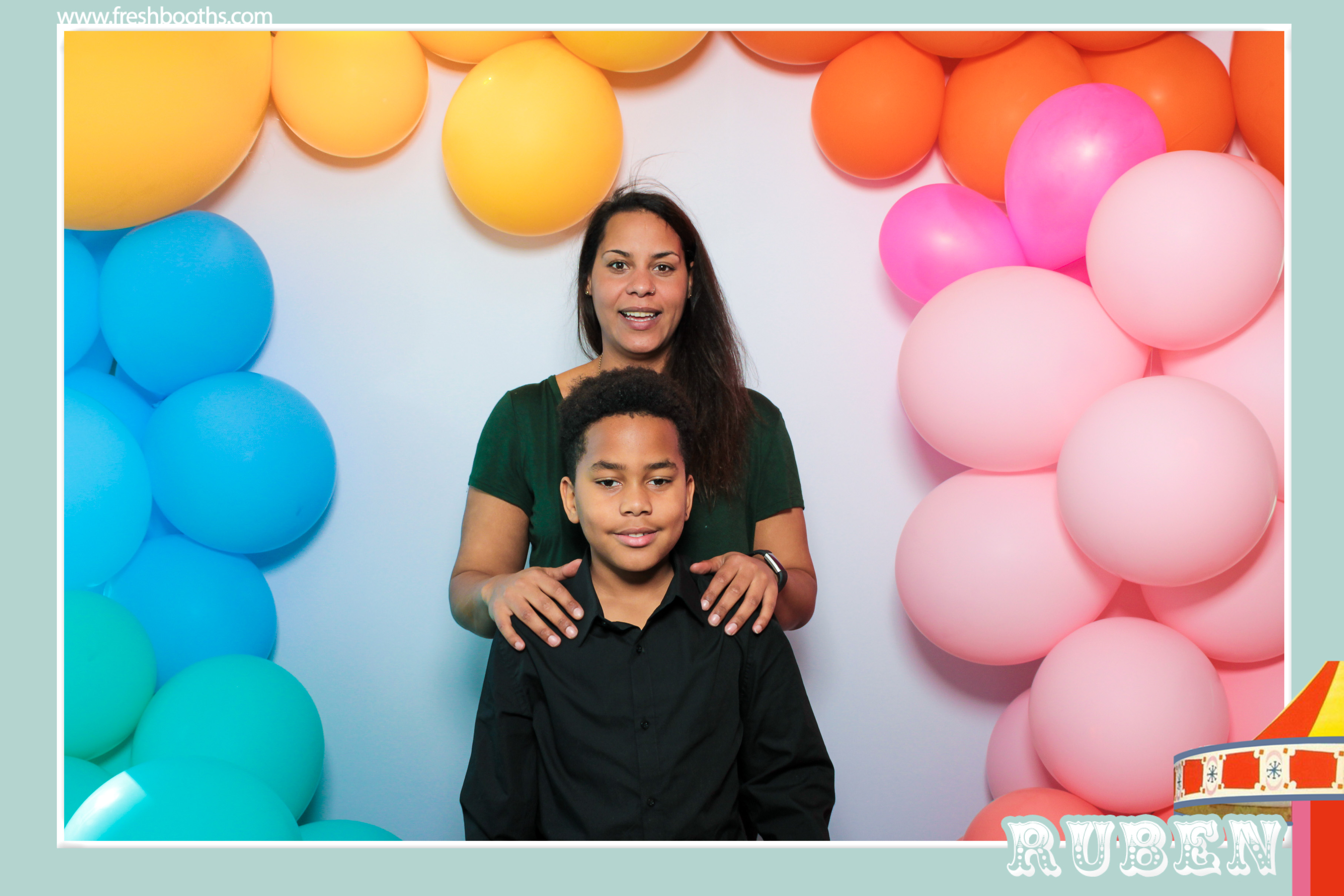 Ruben's First Birthday  | View more photos from the event at gallery.freshbooths.com/u/FreshBooths/Rubens-First-Birthday