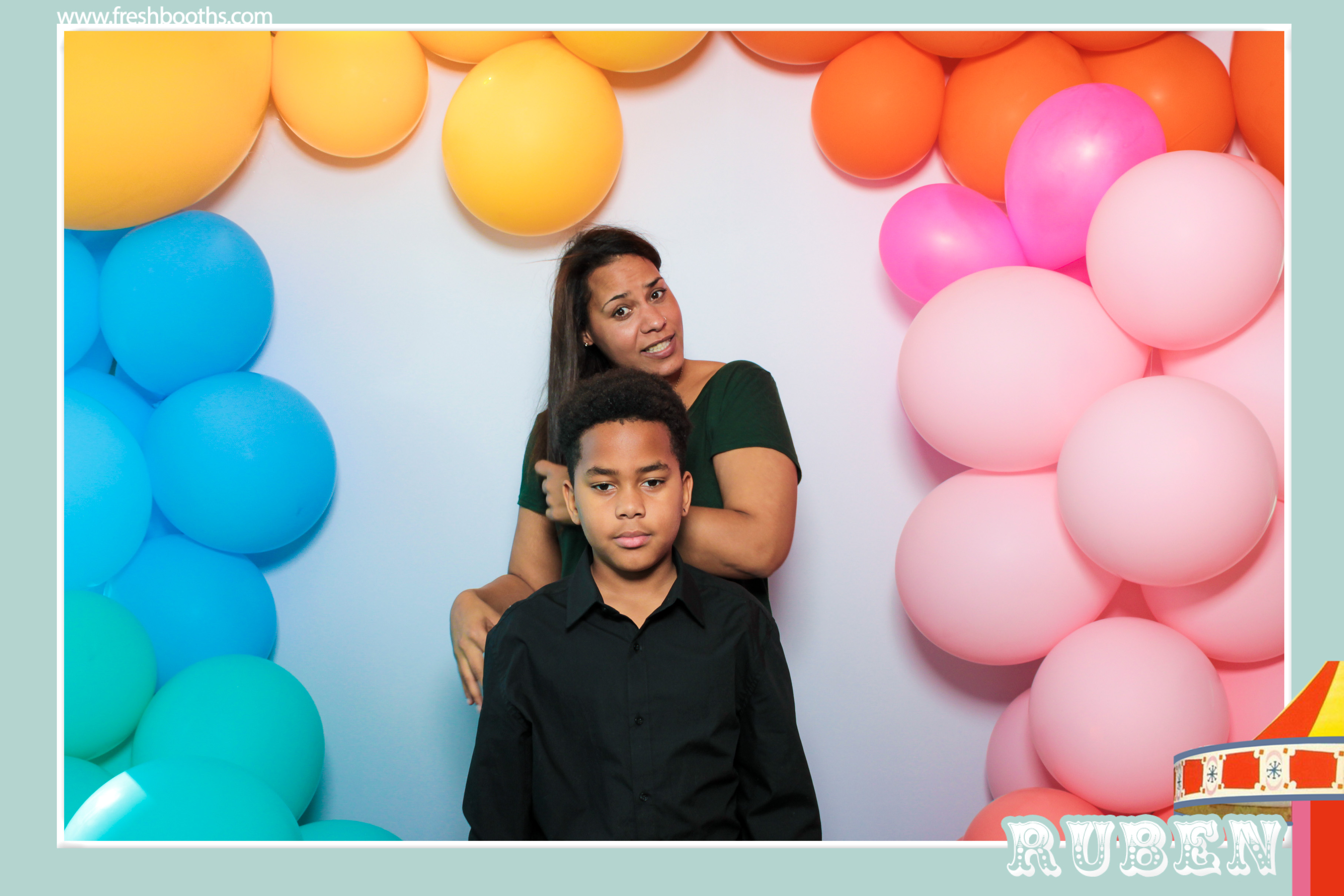 Ruben's First Birthday  | View more photos from the event at gallery.freshbooths.com/u/FreshBooths/Rubens-First-Birthday