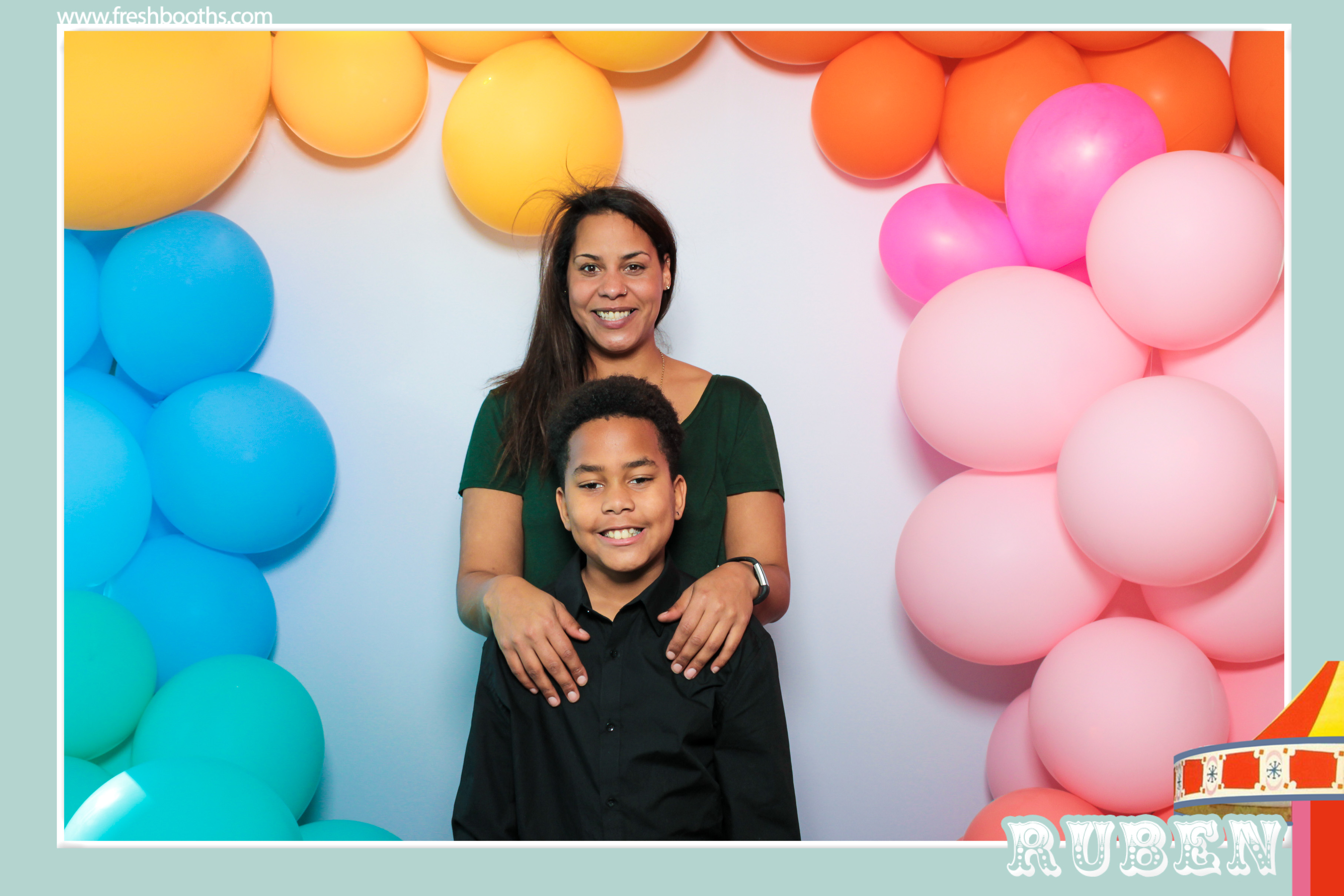 Ruben's First Birthday  | View more photos from the event at gallery.freshbooths.com/u/FreshBooths/Rubens-First-Birthday