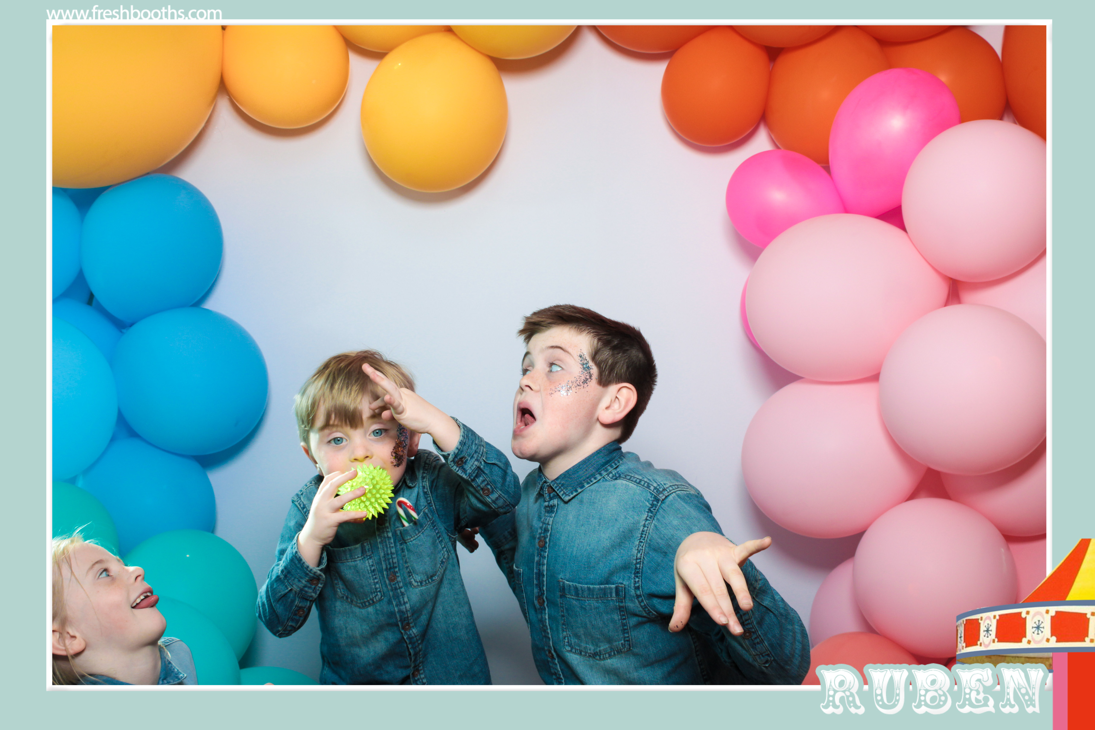 Ruben's First Birthday  | View more photos from the event at gallery.freshbooths.com/u/FreshBooths/Rubens-First-Birthday
