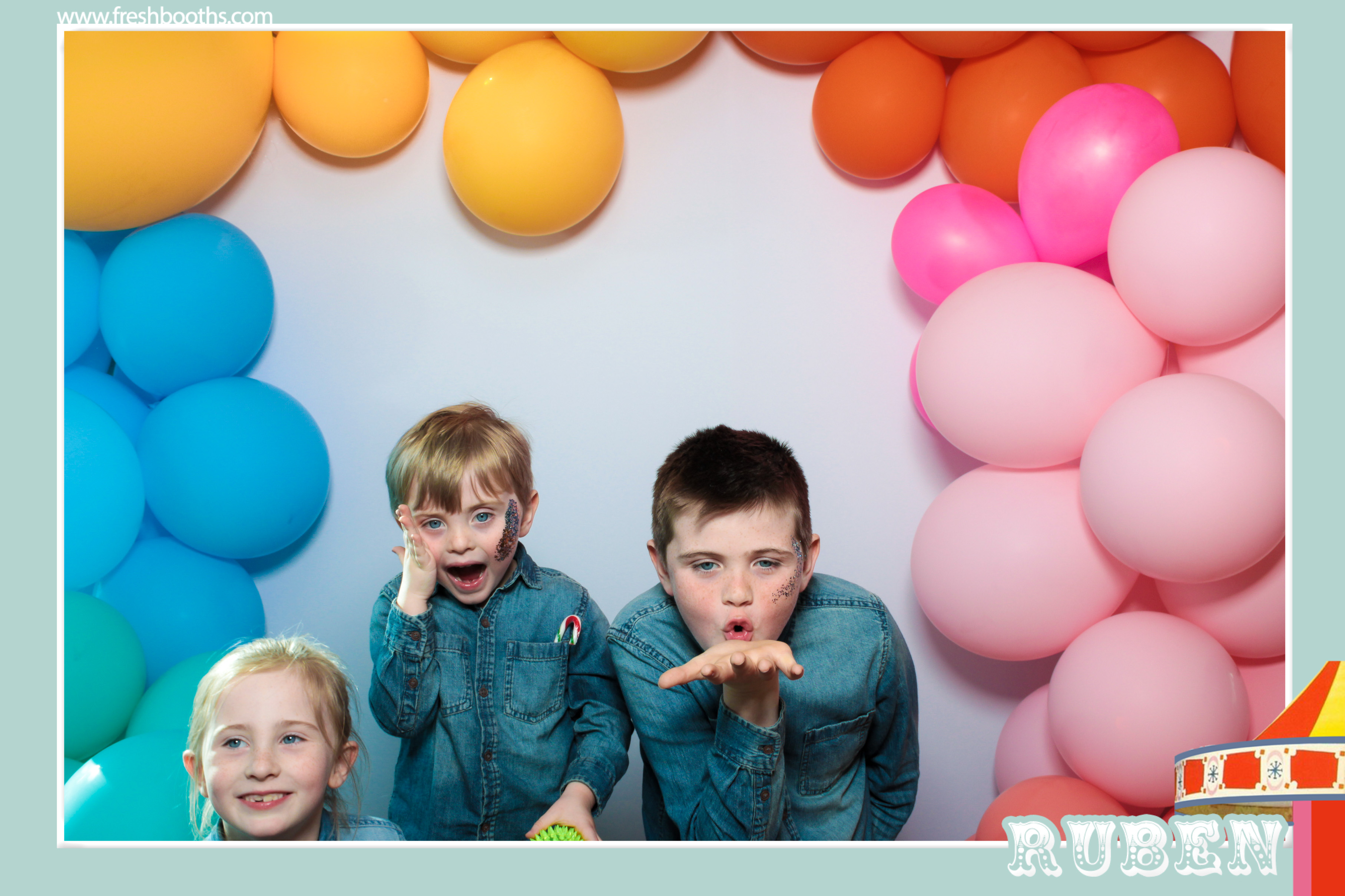Ruben's First Birthday  | View more photos from the event at gallery.freshbooths.com/u/FreshBooths/Rubens-First-Birthday